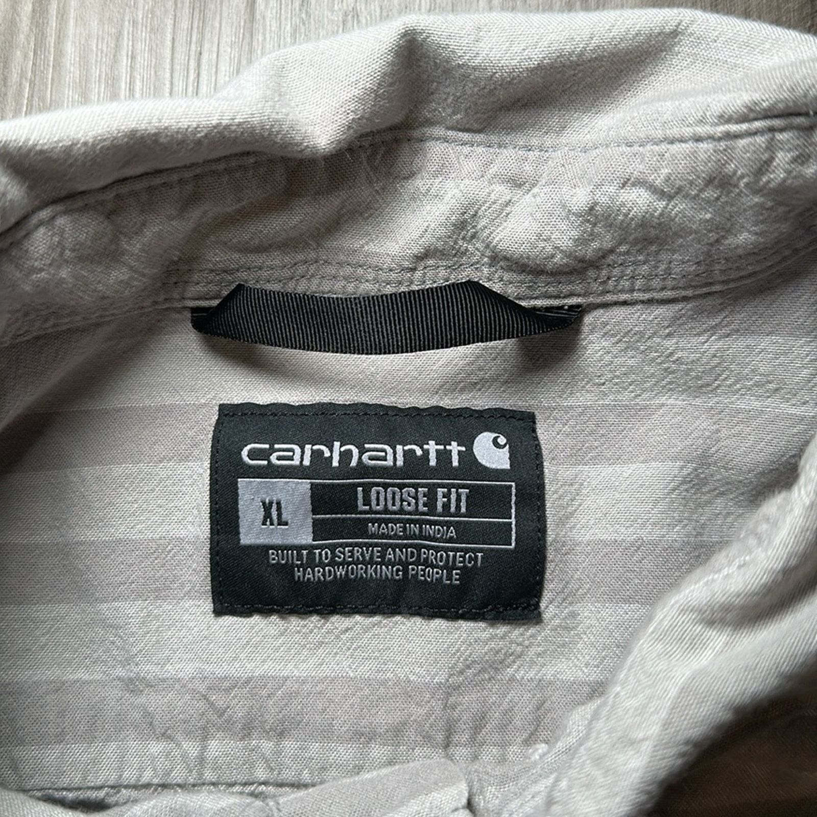 Carhartt Carhartt Loose Fit Midweight Striped Short Sleeve - XL Size US XL / EU 56 / 4 - 6 Thumbnail
