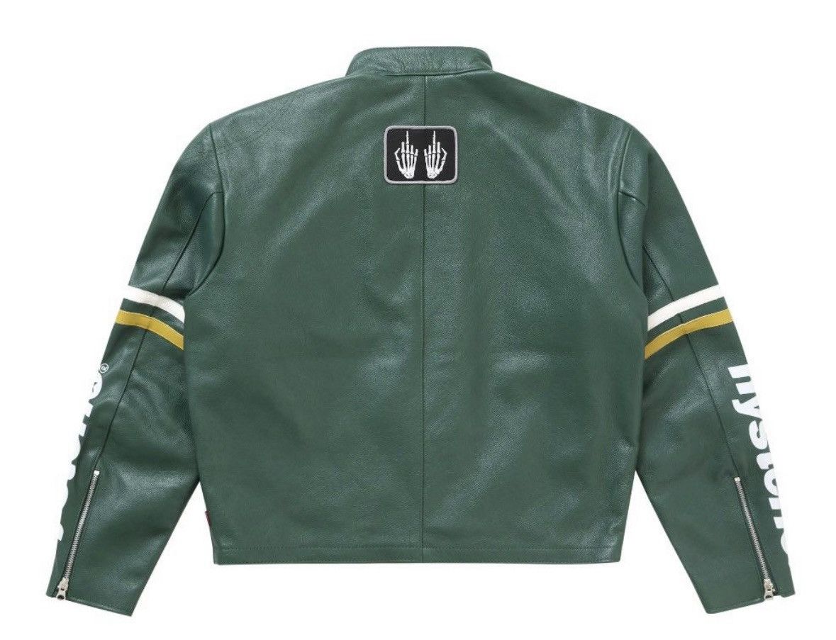 Hysteric Glamour × Supreme × Vanson Leathers Supreme X Vanson leathers X Hysteric Glamour leather jacket Size US L / EU 52-54 / 3 - 3 Thumbnail