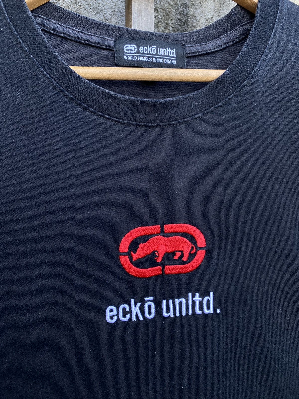 Ecko Unltd. 🔥 Very Rare 🔥 Vintage Y2K Ecko Unltd Big Logo Tshirt Size US XXL / EU 58 / 5 - 7 Thumbnail