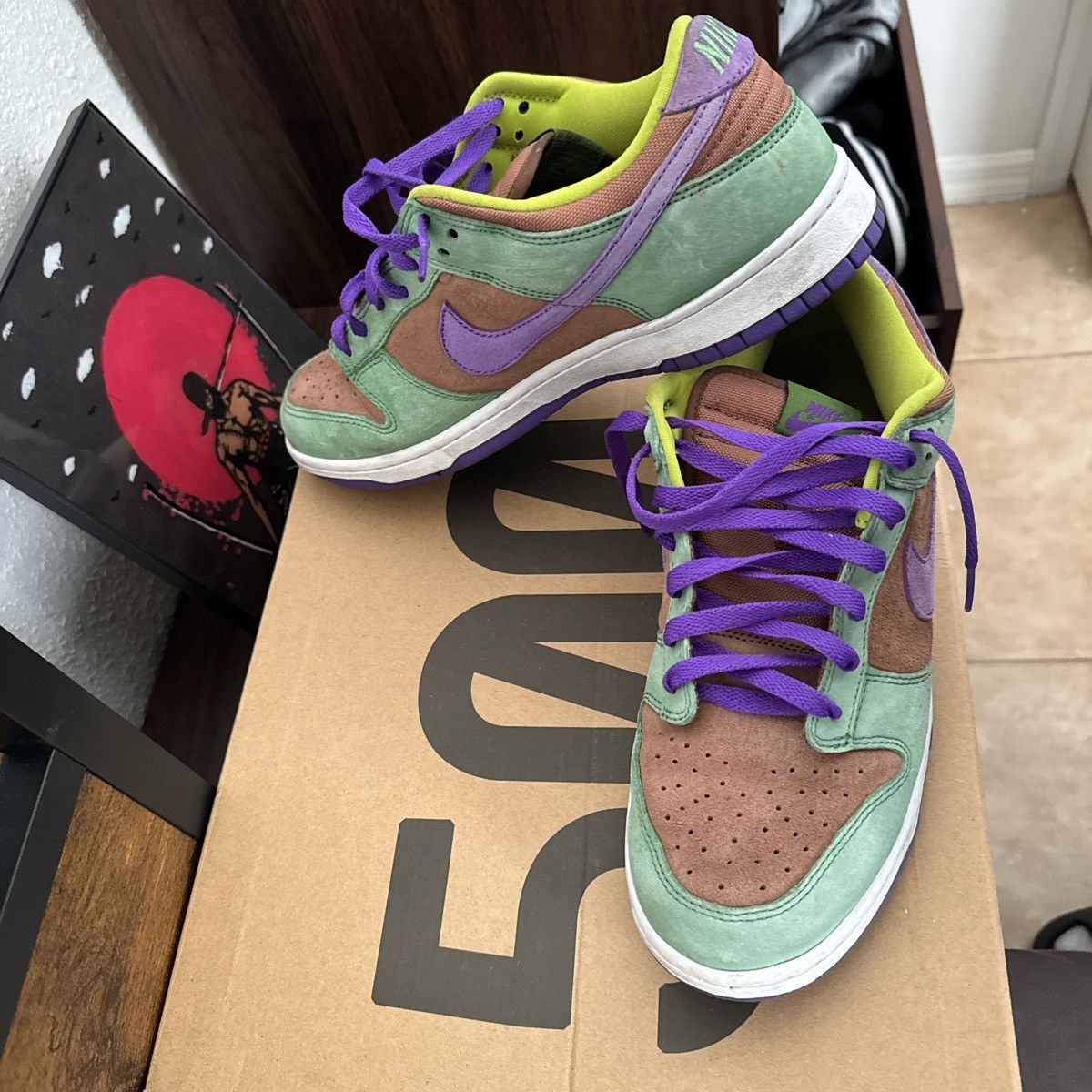 Jordan Brand × Nike Dunk lows veneer 2020/2024 Size US 11 / EU 44 - 3 Thumbnail