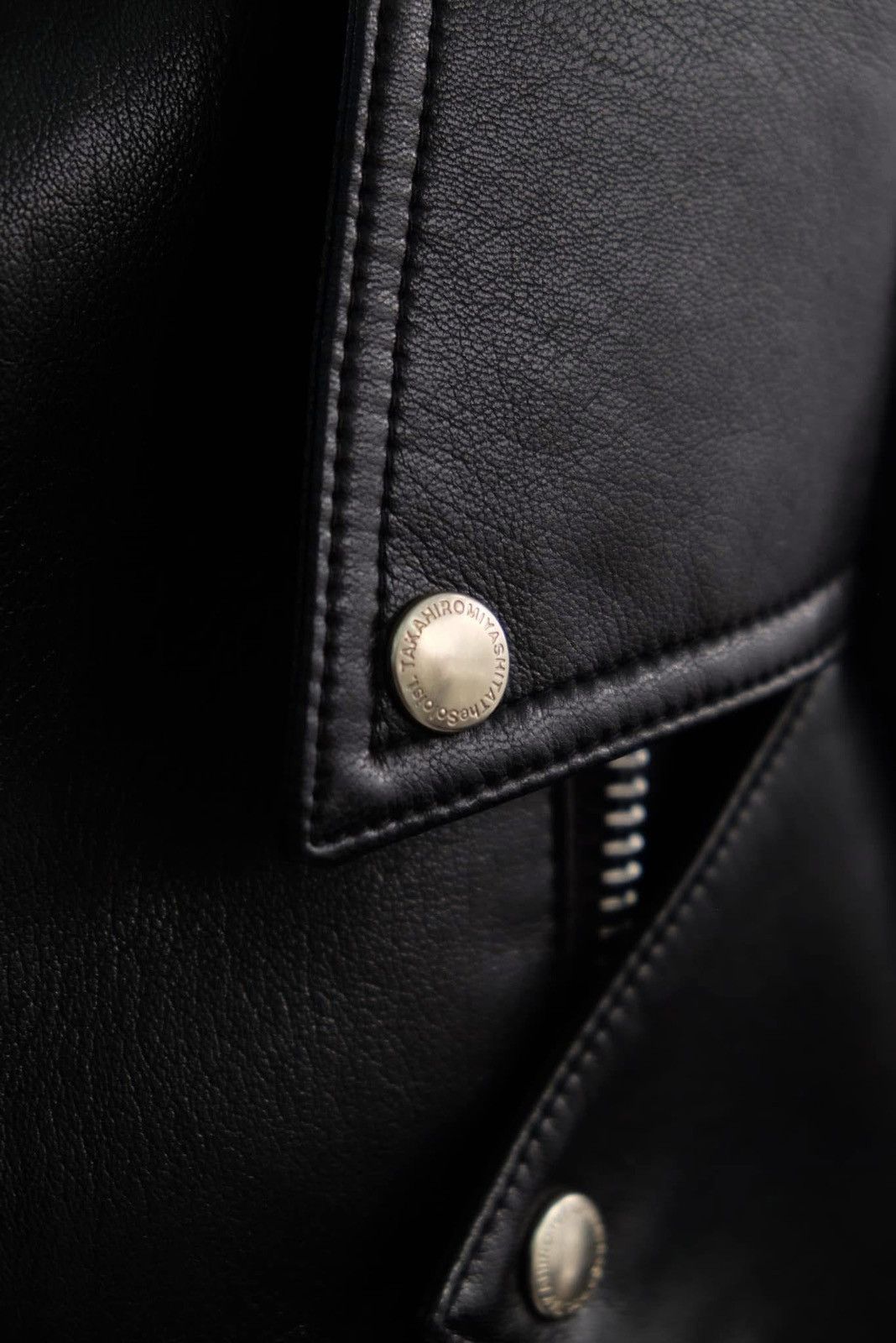 Takahiromiyashita The Soloist. Takahiromiyashita The Soloist Zipped Biker Vest SS23 Size 46R - 4 Thumbnail
