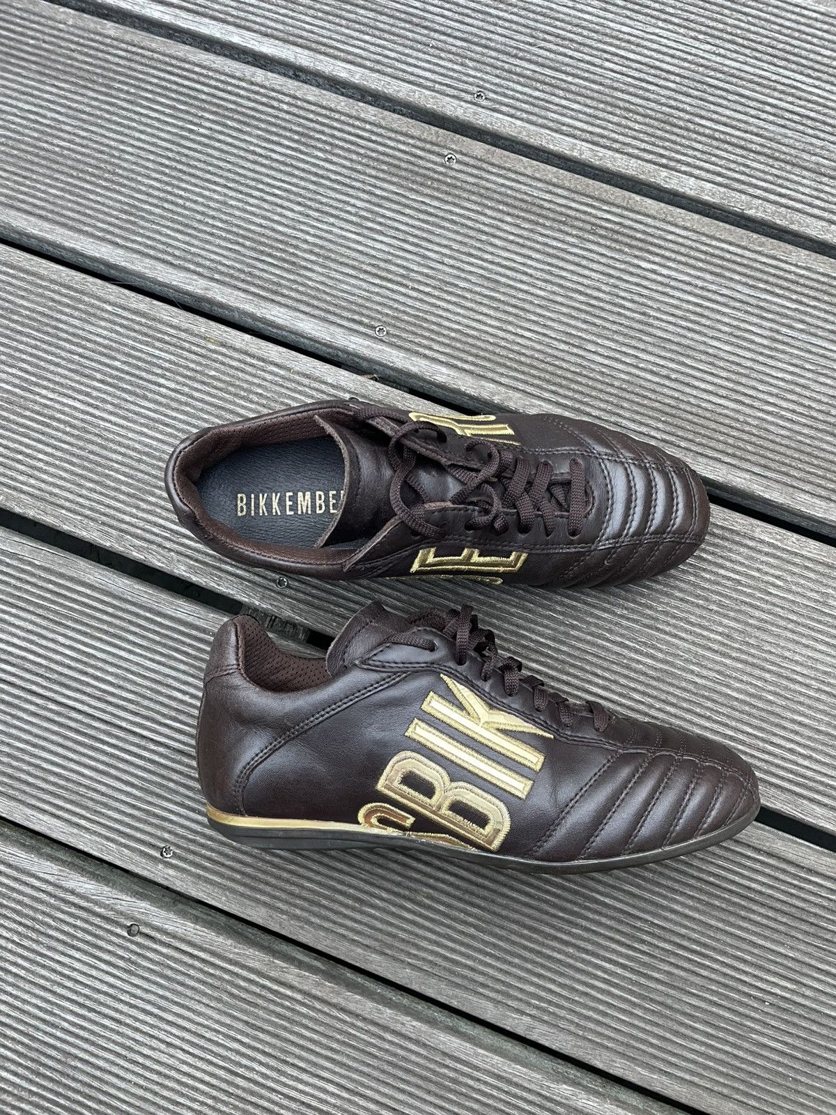 Dirk Bikkembergs Dirk Bikkembergs Leather Sneakers Size US 8 / IT 38 - 2 Thumbnail