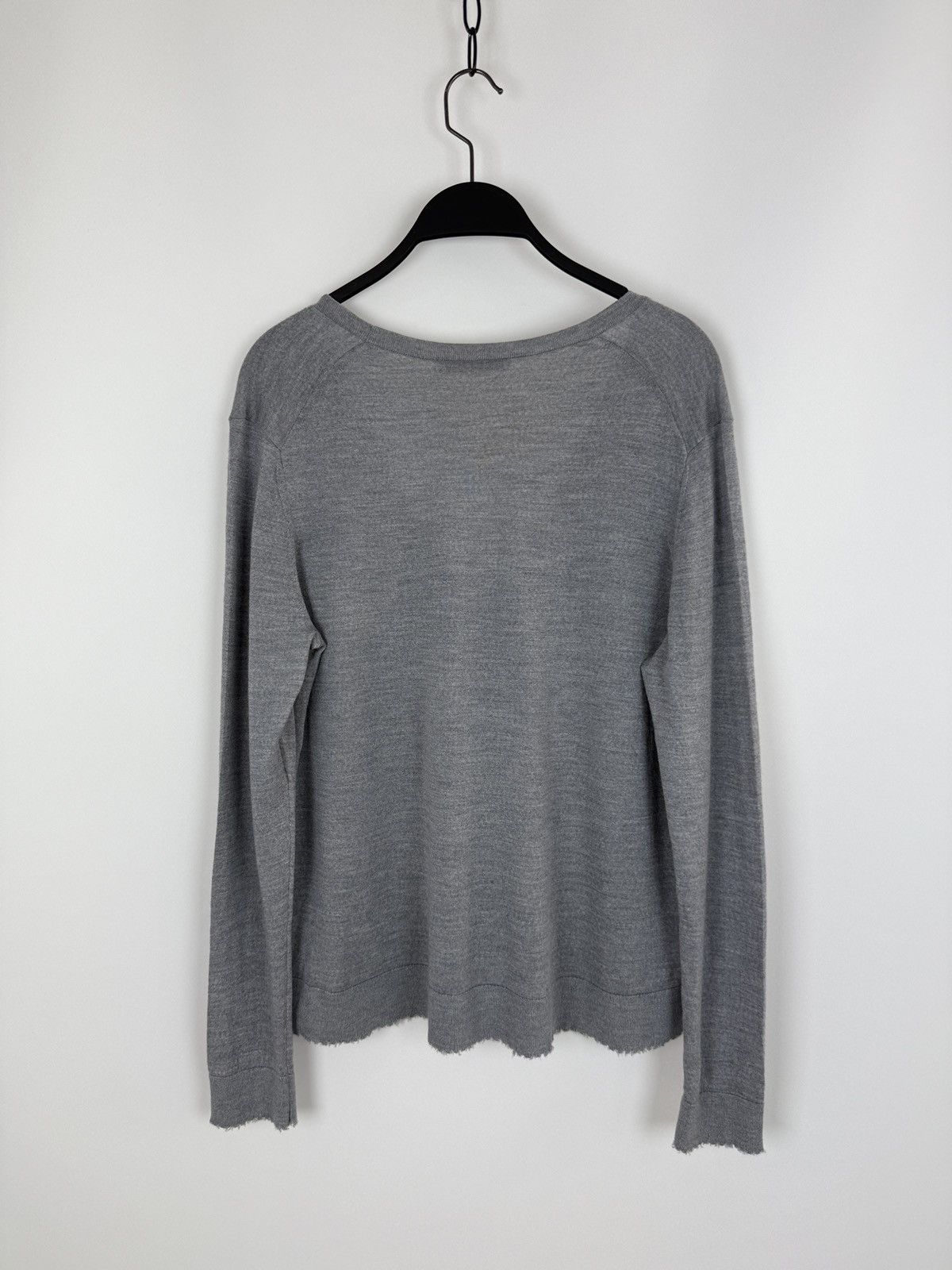 DOROTHEE SCHUMACHER Dorothee Schumacher Grey Wool Relaxed Cardigan L-XL Size XL / US 12-14 / IT 48-50 - 8 Thumbnail