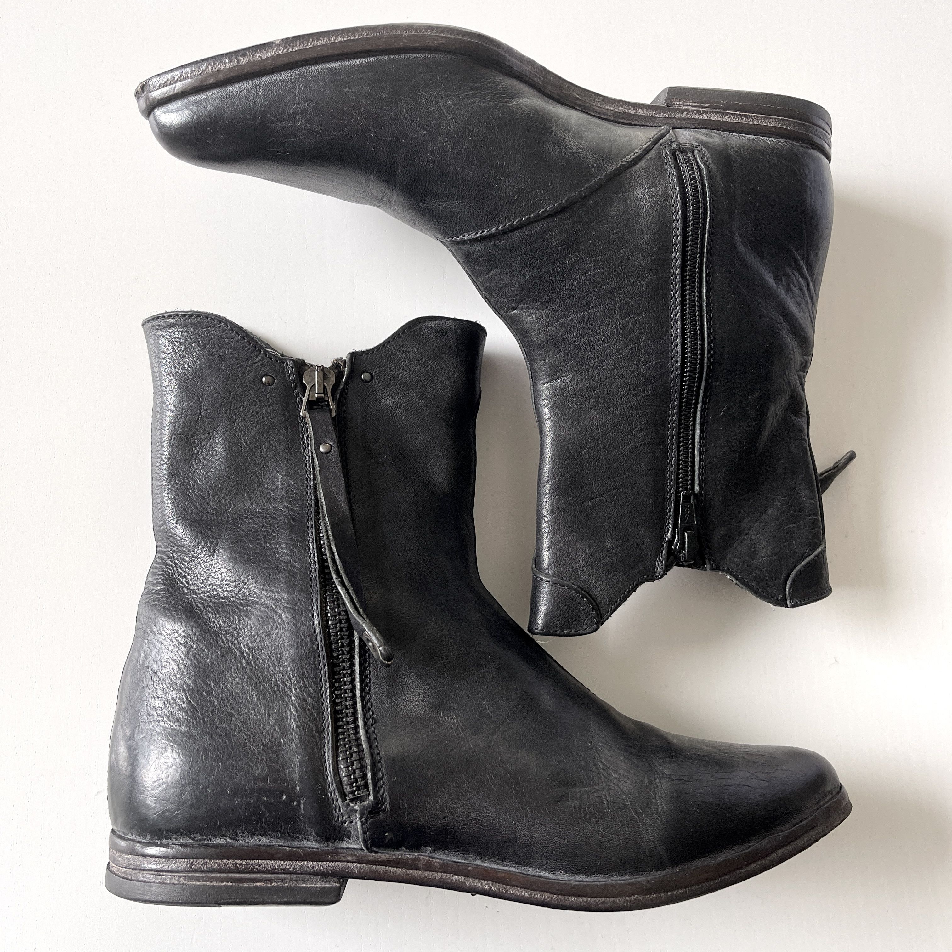 MoMA MOMA black leather Boots size 36 Size US 6 / IT 36 - 1 Thumbnail