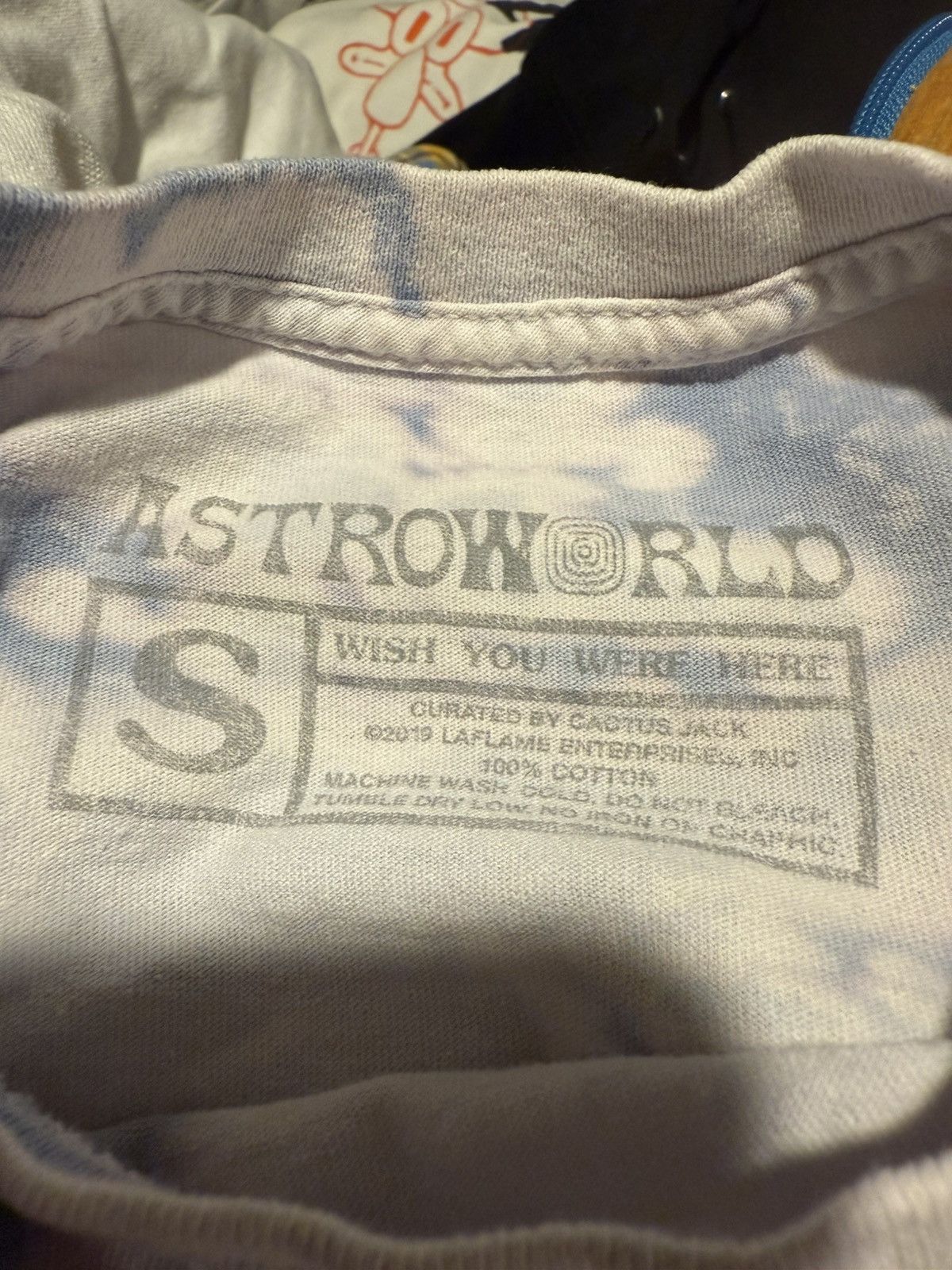 Travis Scott astronaut wish you were astroworld t-shirt | travis scott Size US S / EU 44-46 / 1 - 4 Thumbnail