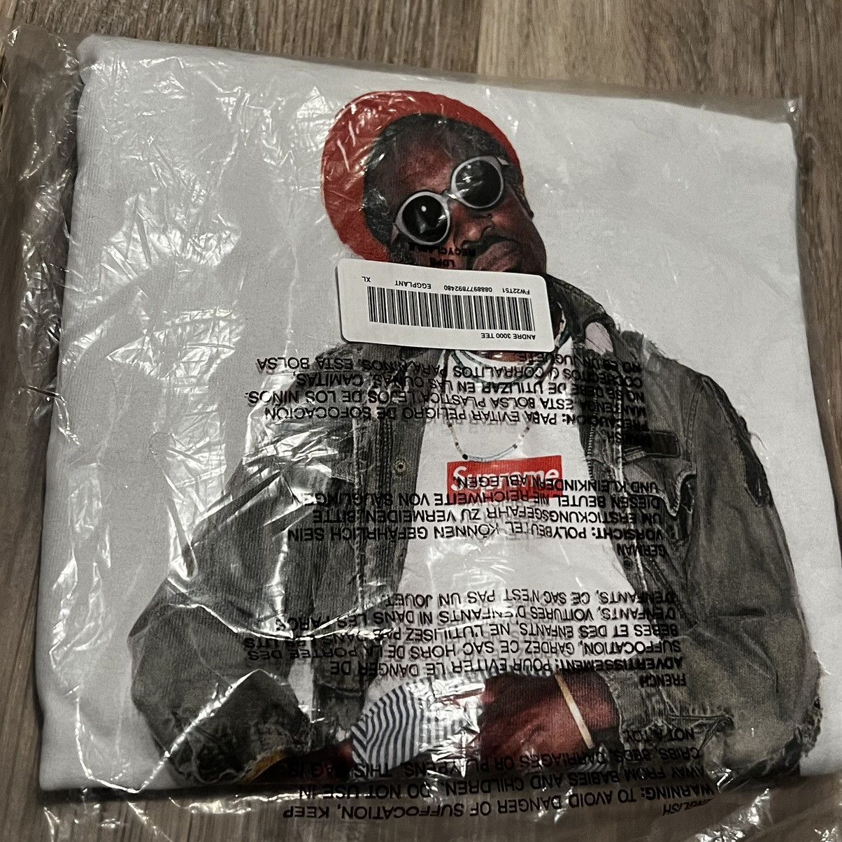 日本正規代理店品 Supreme Andre 3000 Tee Black XXL ...