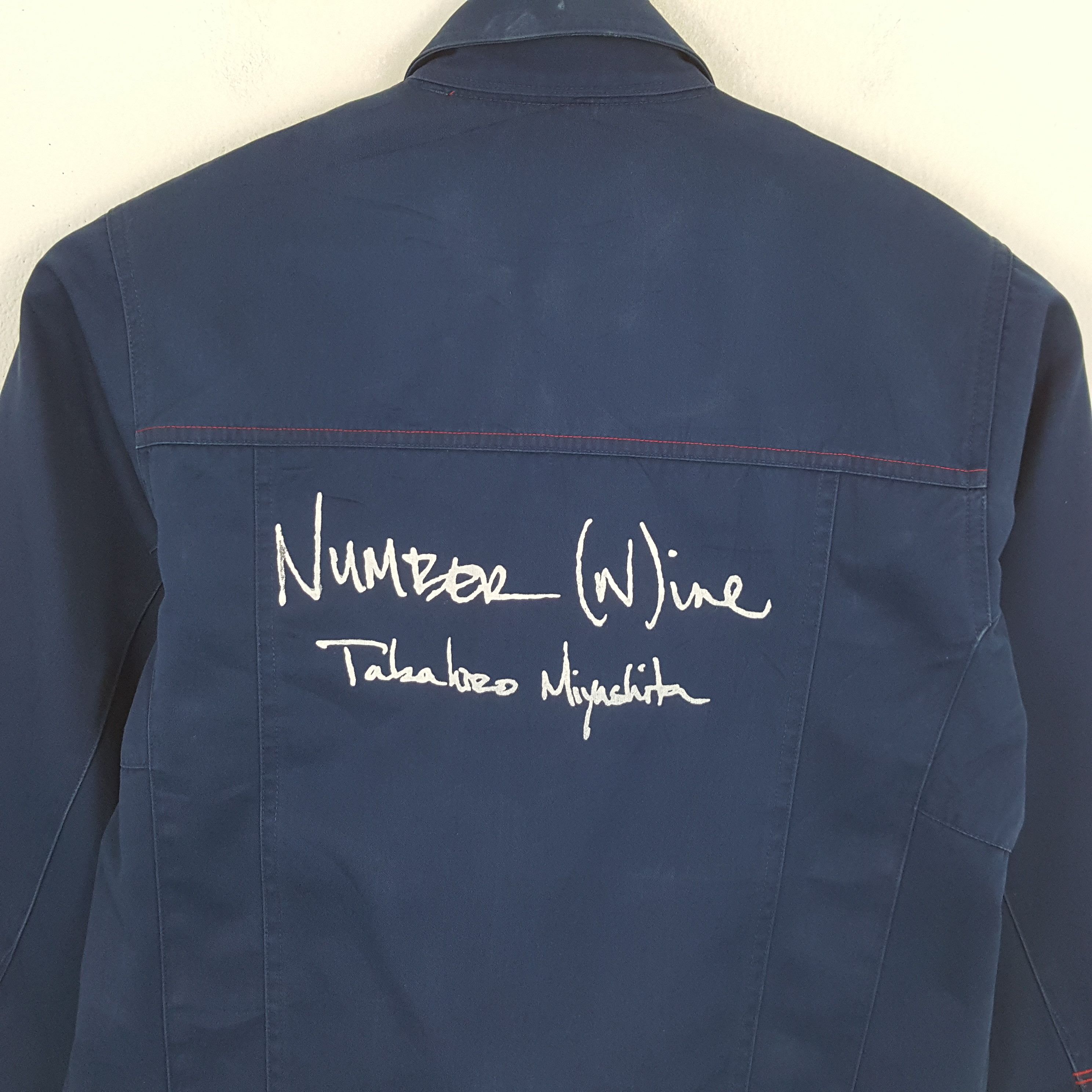 Japanese Brand × Kansai Yamamoto × Vintage NUMBER (N)INE Custom Art Japanese Brand Jacket Size US M / EU 48-50 / 2 - 2 Thumbnail
