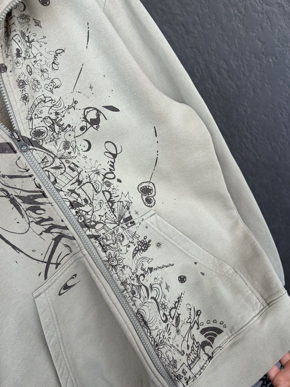 O'Neill O'neill Vintage 90's Surf style man's full-zip sweatshirt Size US M / EU 48-50 / 2 - 10 Thumbnail