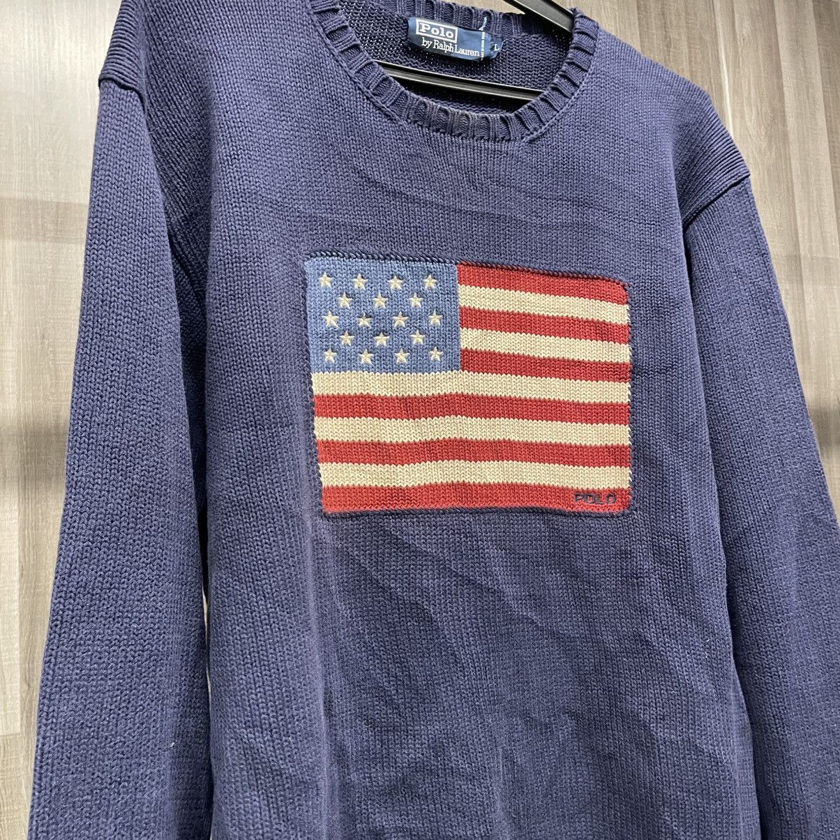 Polo Ralph Lauren Polo Ralph Lauren American Flag Sweater Size US L / EU 52-54 / 3 - 9 Thumbnail