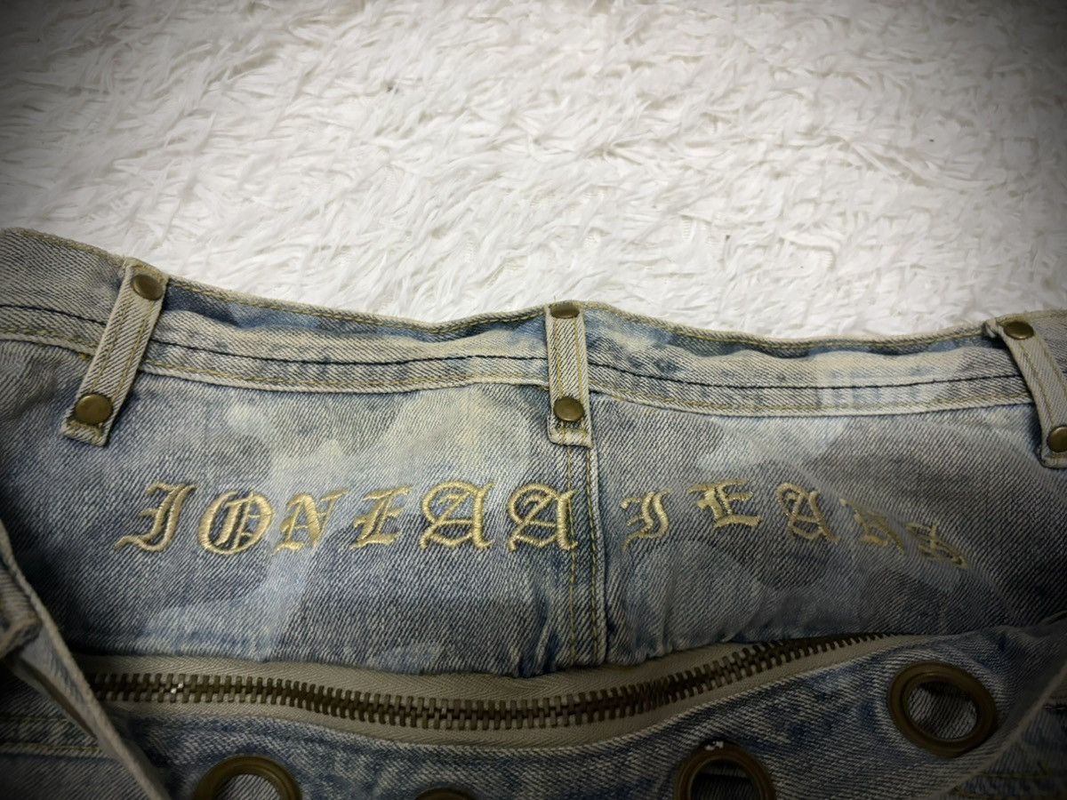 If Six Was Nine Rare Joneaa lace up double waist jeans Size US 30 / EU 46 - 6 Thumbnail