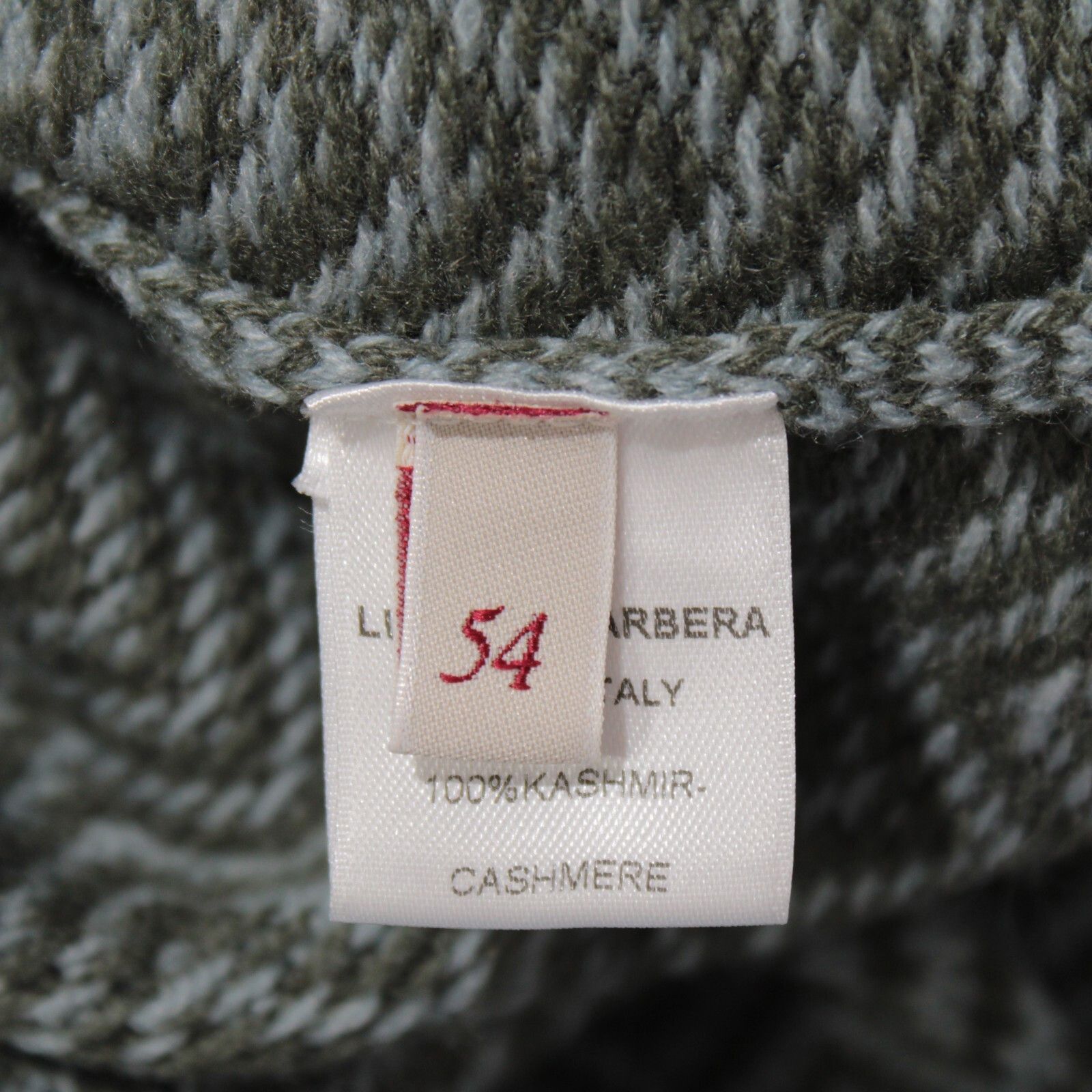 Luciano Barbera Luciano Barbera Sweater Size US XL in Blue Size US XL / EU 56 / 4 - 8 Thumbnail