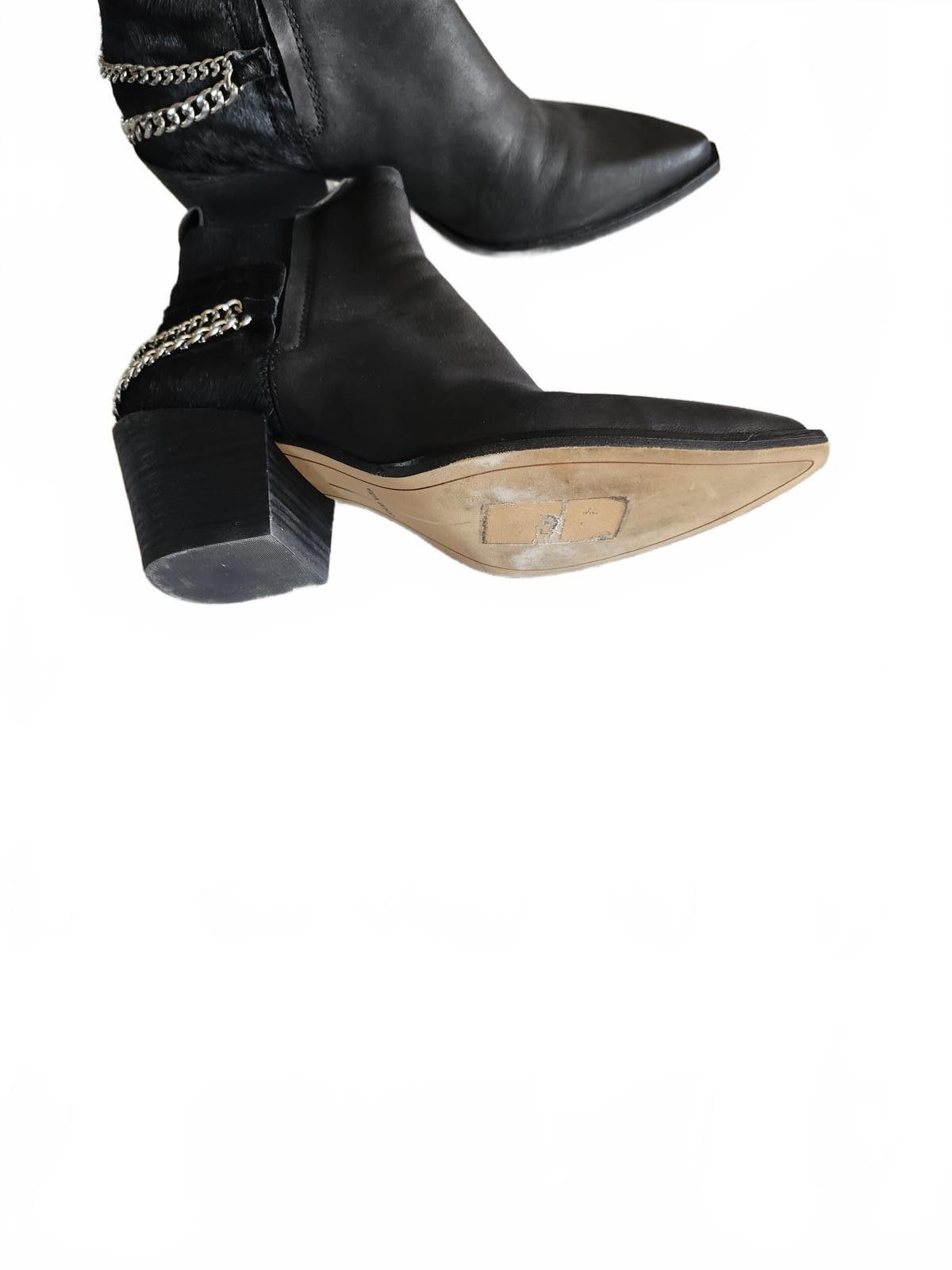 Designer Dolce Vita black ankle boots Size US 8.5 / IT 38.5 - 2 Thumbnail
