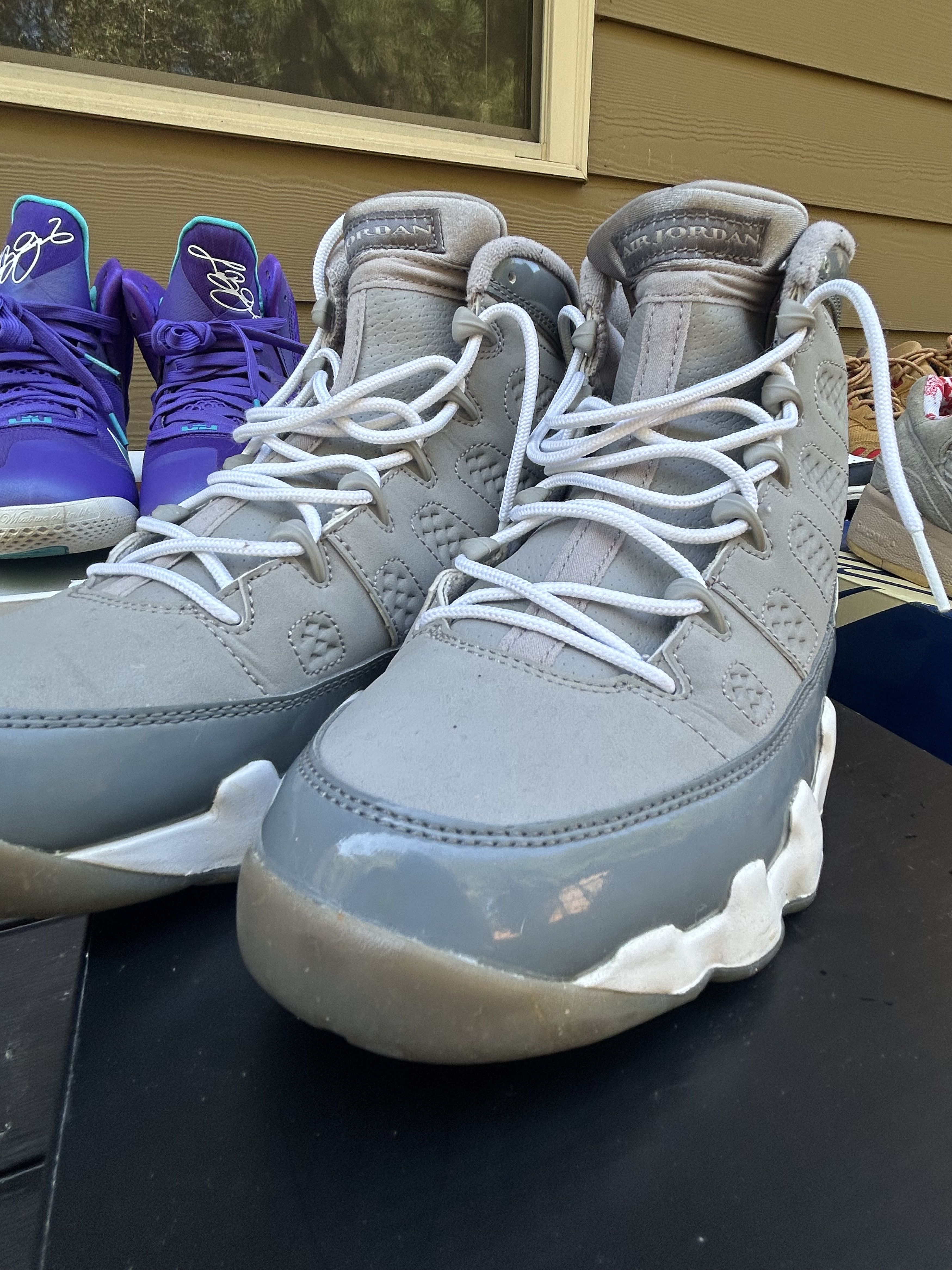Jordan Brand Air Jordan 9 Retro Cool Grey 2012 Size 8.5 Size US 8.5 / EU 41-42 - 11 Thumbnail