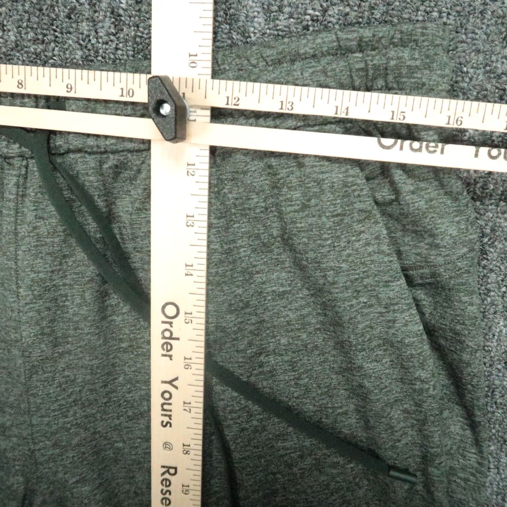 Lululemon Lululemon Pants Womens 10 Green Jogger Slim/Regular Inseam 26" Activewear Casual Tapered Pockets Stretch Machine Washable Size L / US 10 / IT 46 - 6 Thumbnail