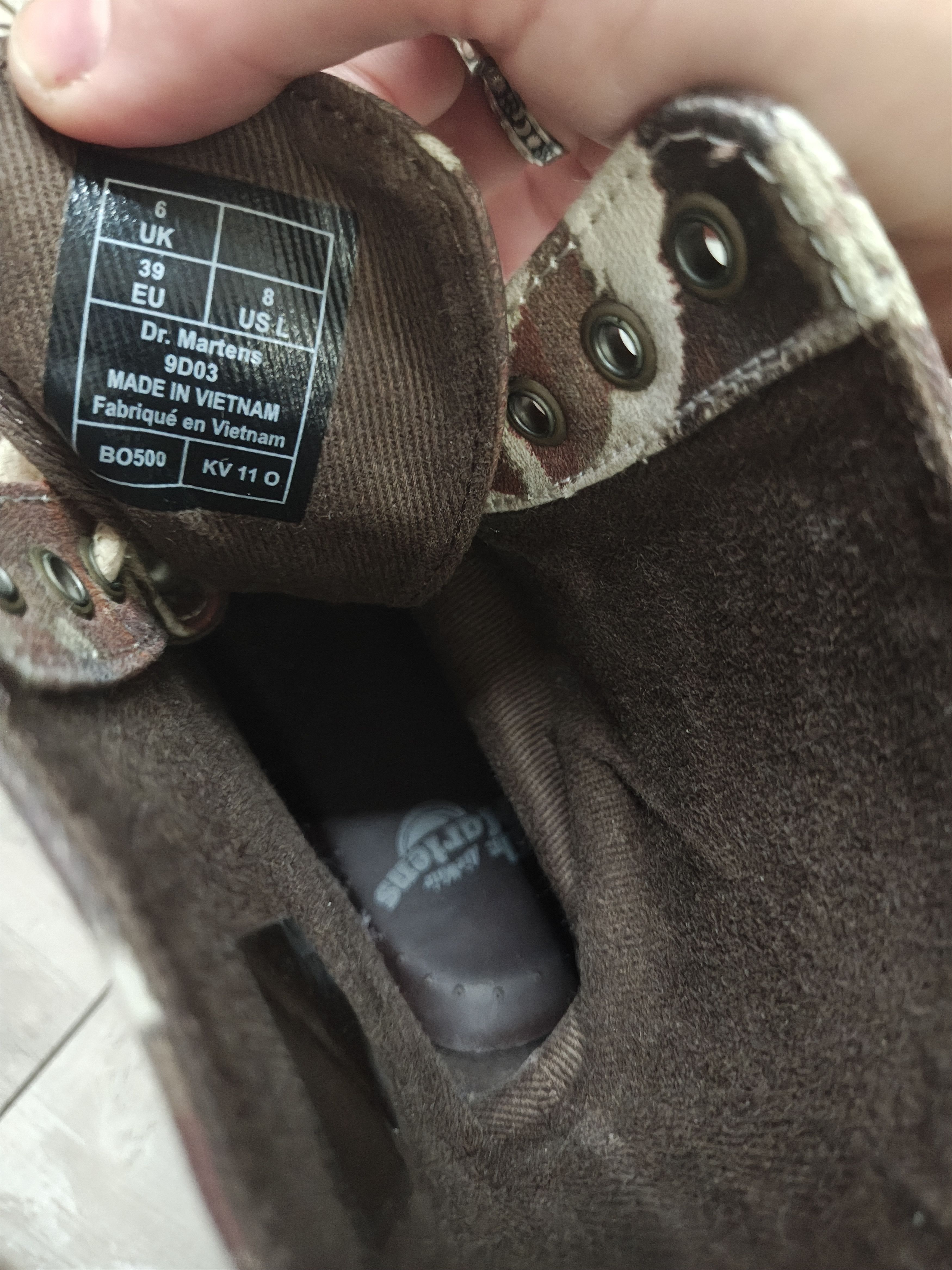 Dr. Martens Dr. Martens Anarchy Beckett pascal fine canvas 1460 8 hole Size US 8 / IT 38 - 6 Thumbnail