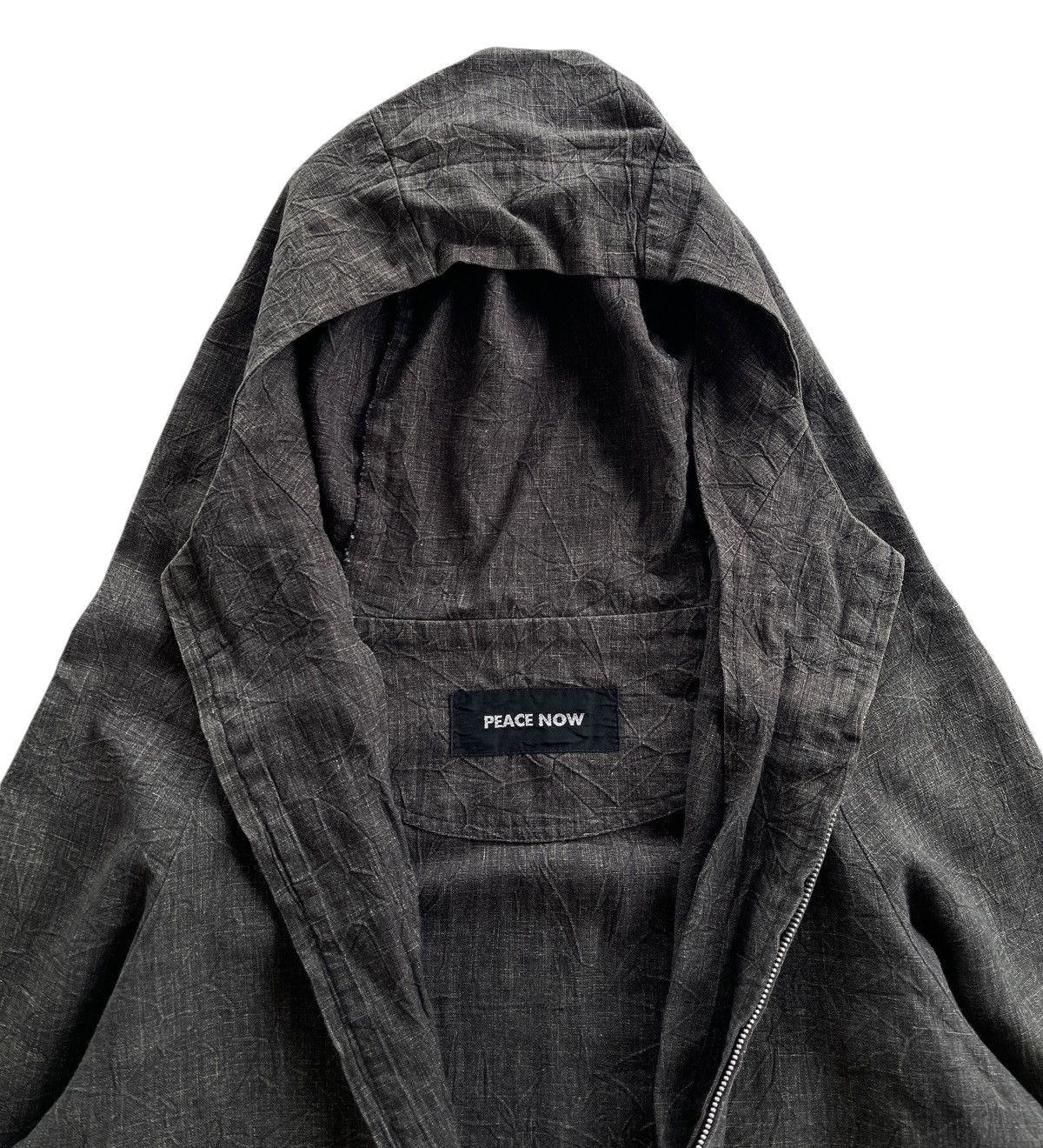 Japanese Brand Peace Now If Six Was Nine Linen Hooded Jacket Size US S / EU 44-46 / 1 - 5 Thumbnail