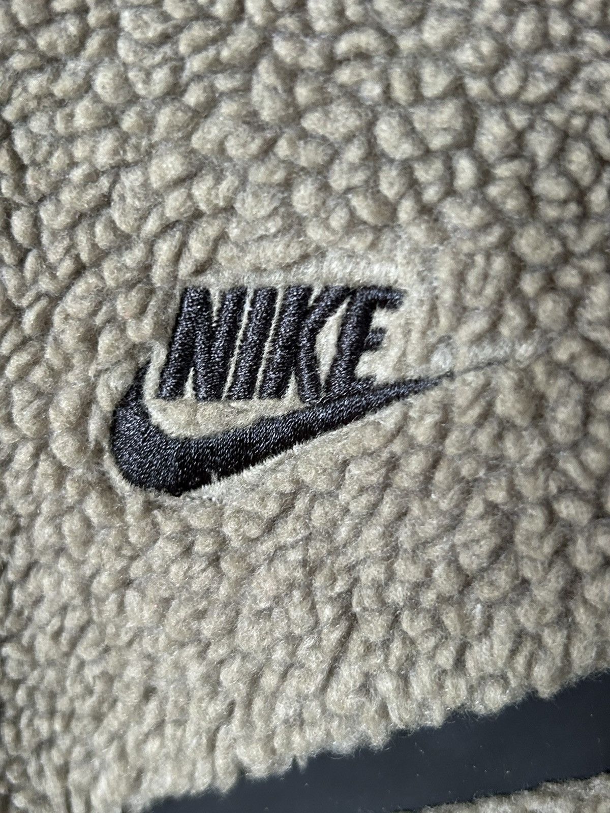Nike Nike Sportswear Tech Fleece Sherpa Full Zip Hoodie Beige/Tan Size US M / EU 48-50 / 2 - 2 Thumbnail
