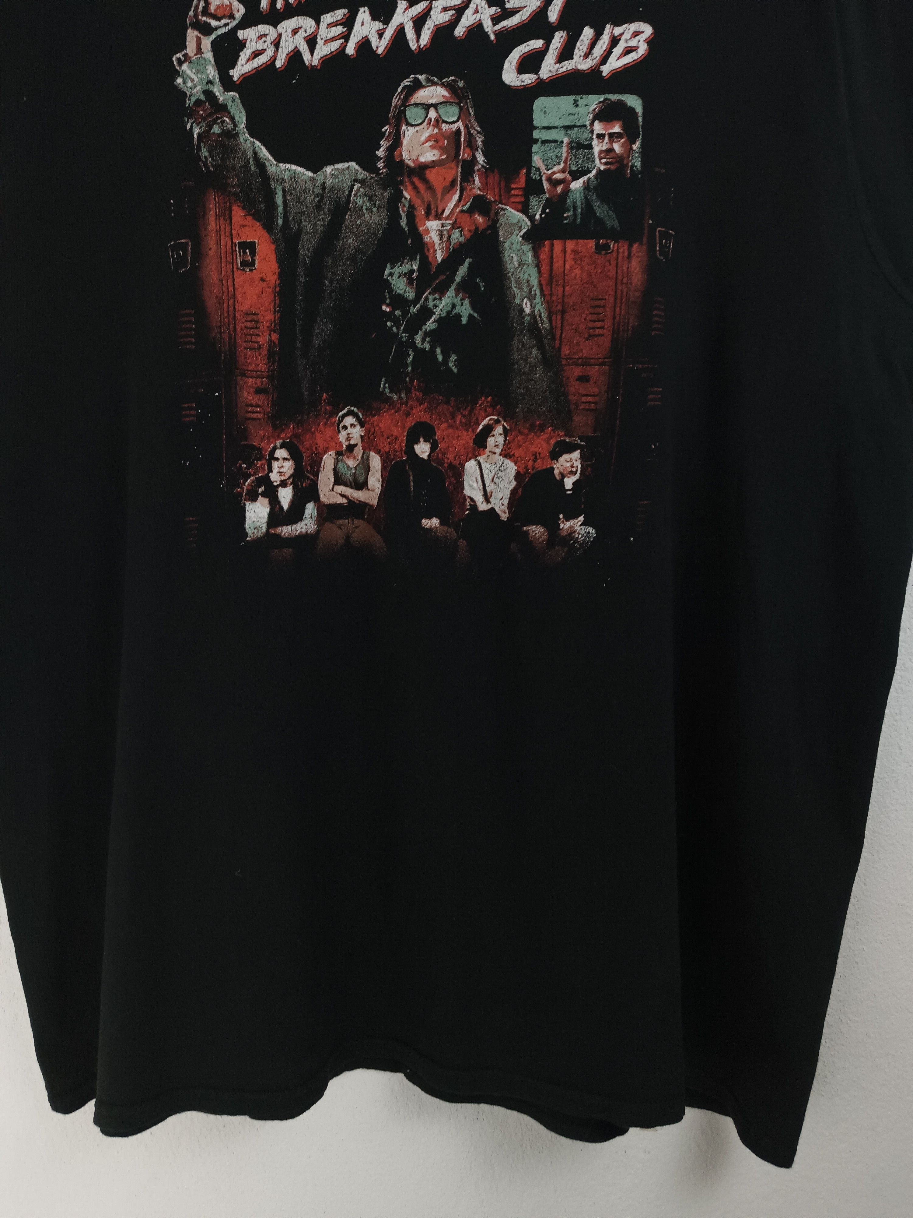 Other VINTAGE FADED THE BREAKFAST CLUB MOVIE TEE classic rom com Size US L / EU 52-54 / 3 - 8 Thumbnail