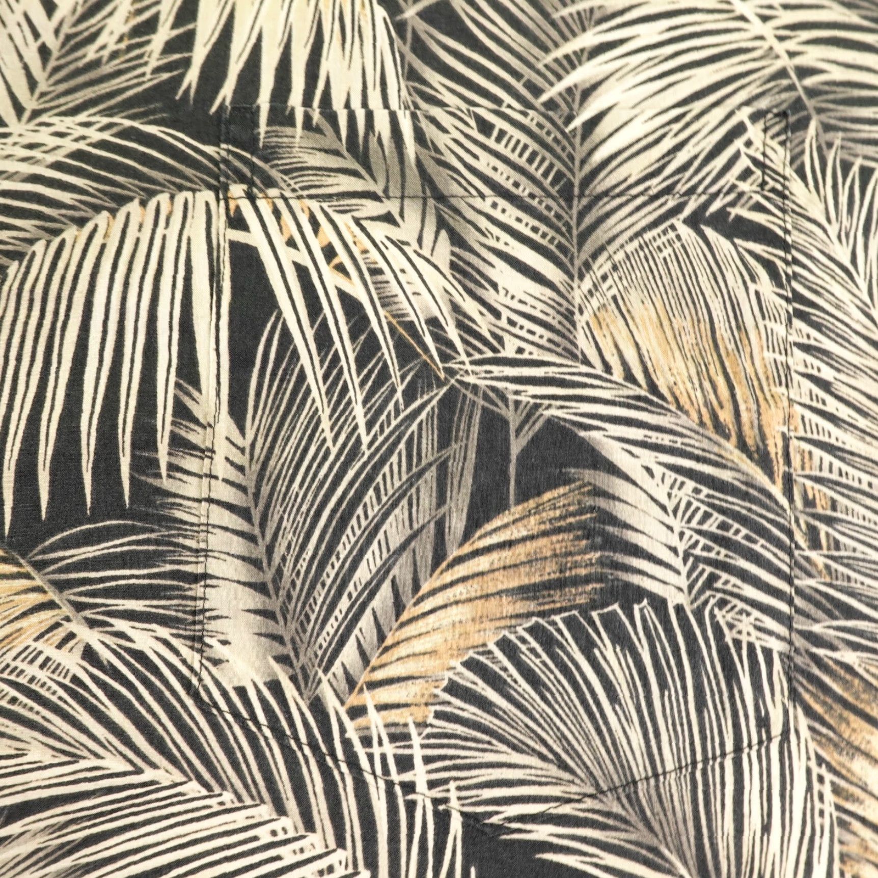 Tori Richard Tori Richard Shirt Mens Medium Beige Tan Hawaiian Aloha Palm Trees Button Camp Size US M / EU 48-50 / 2 - 3 Thumbnail