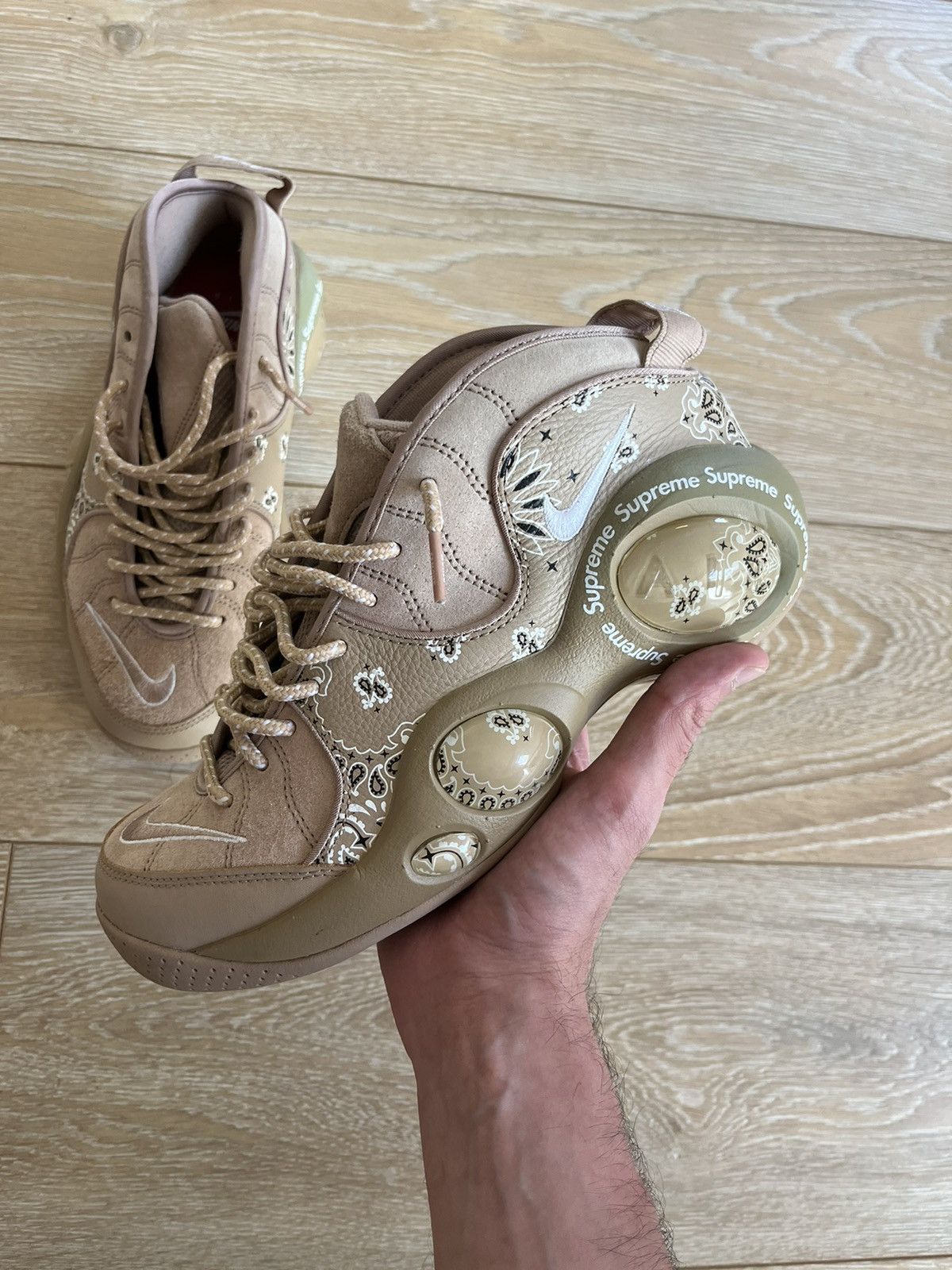Nike × Supreme Nike Air Zoom Flight 95 SP Supreme Size US 7.5 / EU 40-41 - 4 Thumbnail