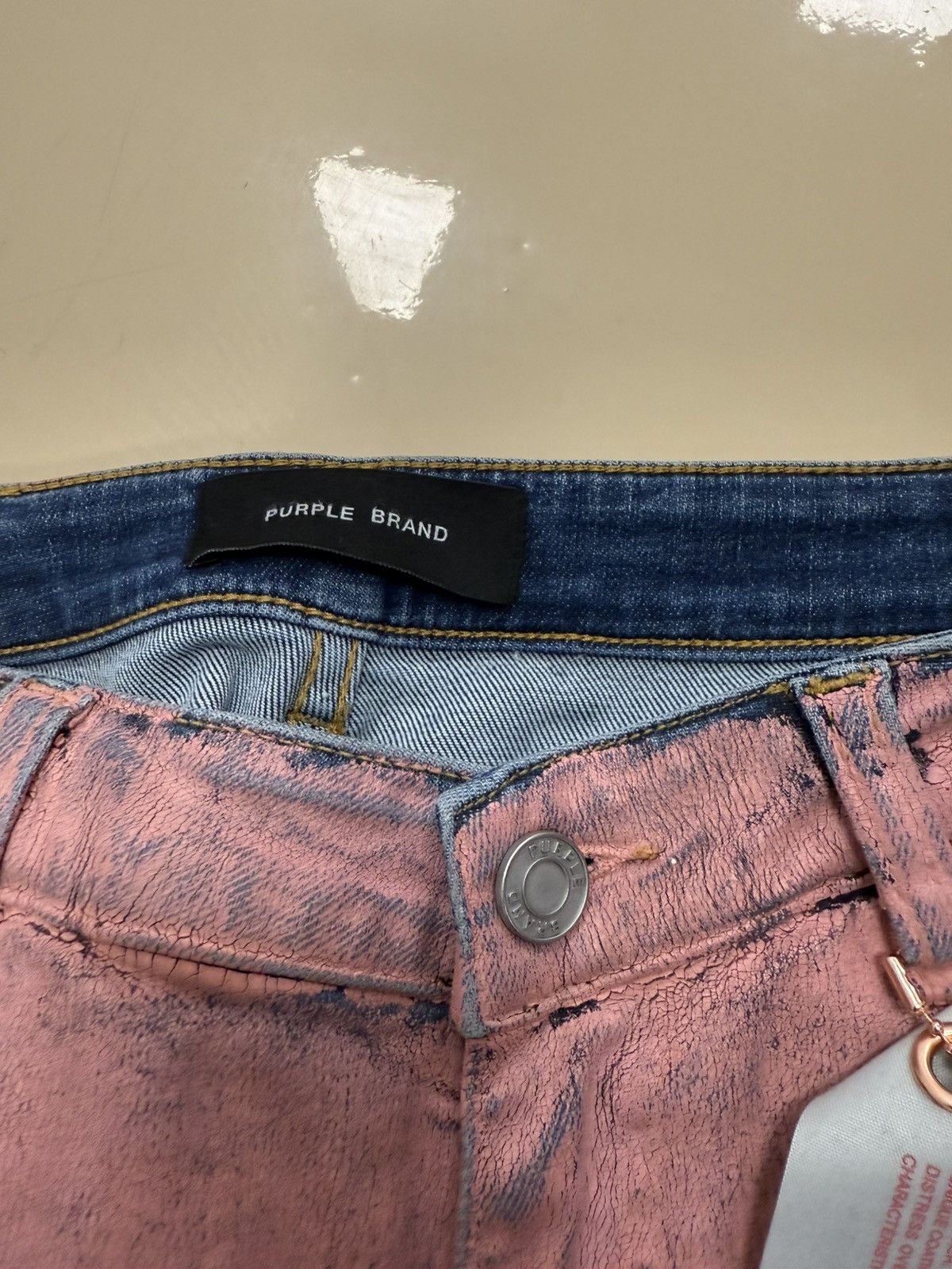 Other Purple Brand Paint Job Pink Size 26" / US 2 / IT 38 - 4 Thumbnail