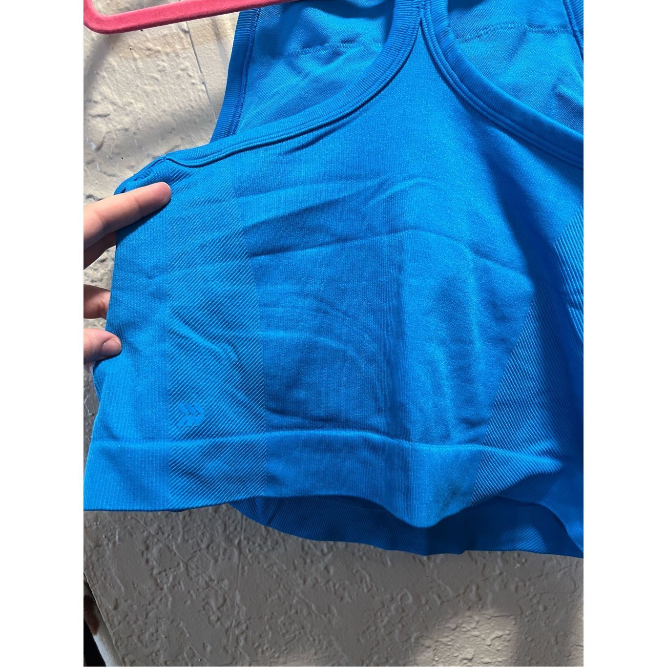 Other All In Motion Blue Rib Seamless Cropped Tank Top Woman’s Siz Size XXL / US 16-18 / IT 52-54 - 10 Thumbnail
