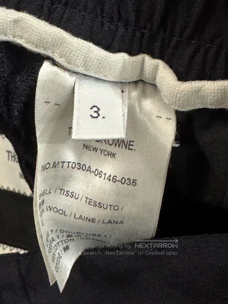 Thom Browne Thom Browne size 3 Casual Pants, Long Pants, Dark Blue, Lin Size US 41 - 4 Thumbnail