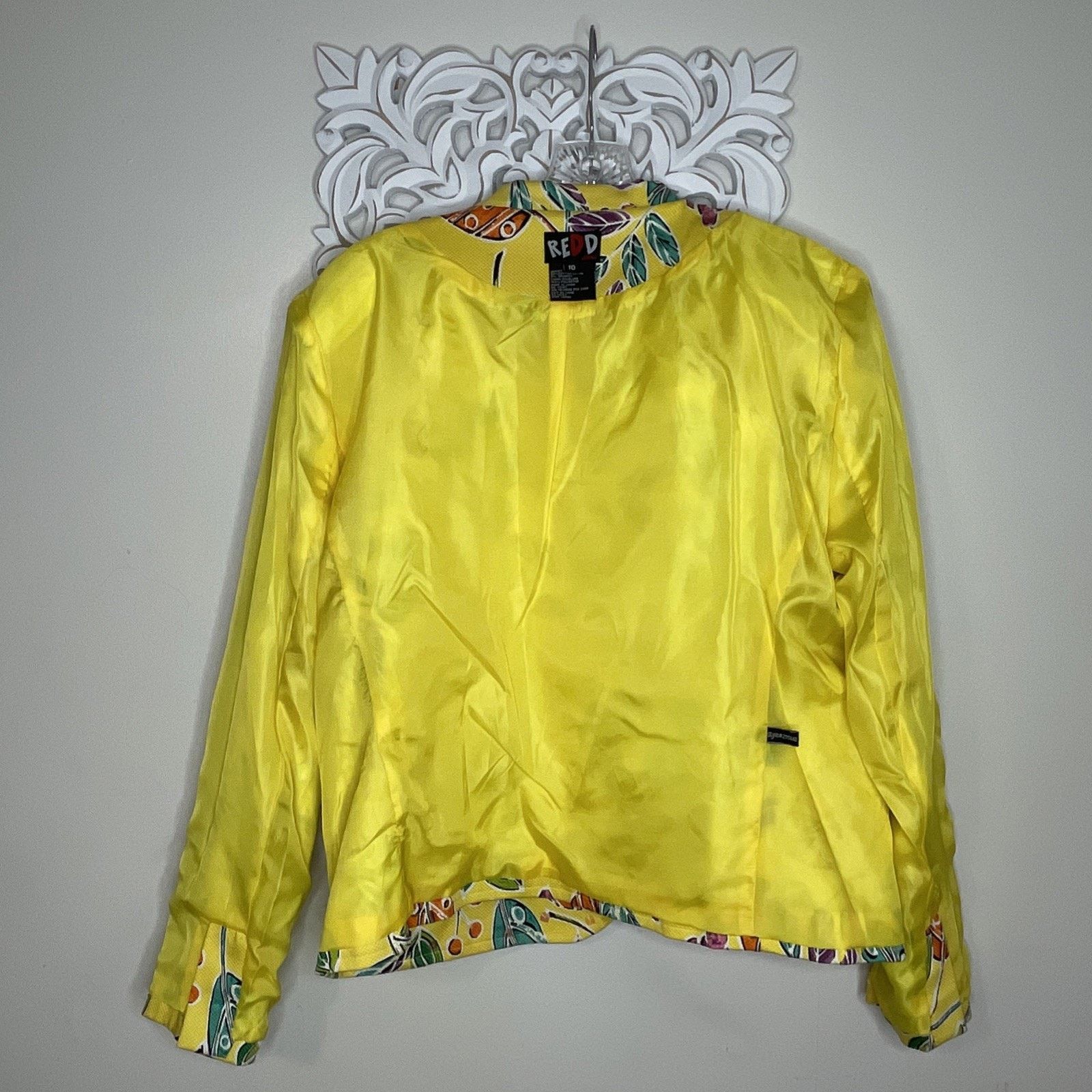 Other REDD Jeans 10 Denim JACKET Button-up Long Sleeves YELLOW Size L / US 10 / IT 46 - 16 Thumbnail