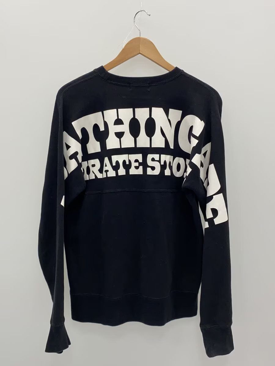 Bape A Bathing Ape Plain Cotton Sweatshirt Black Size US M / EU 48-50 / 2 - 2 Thumbnail