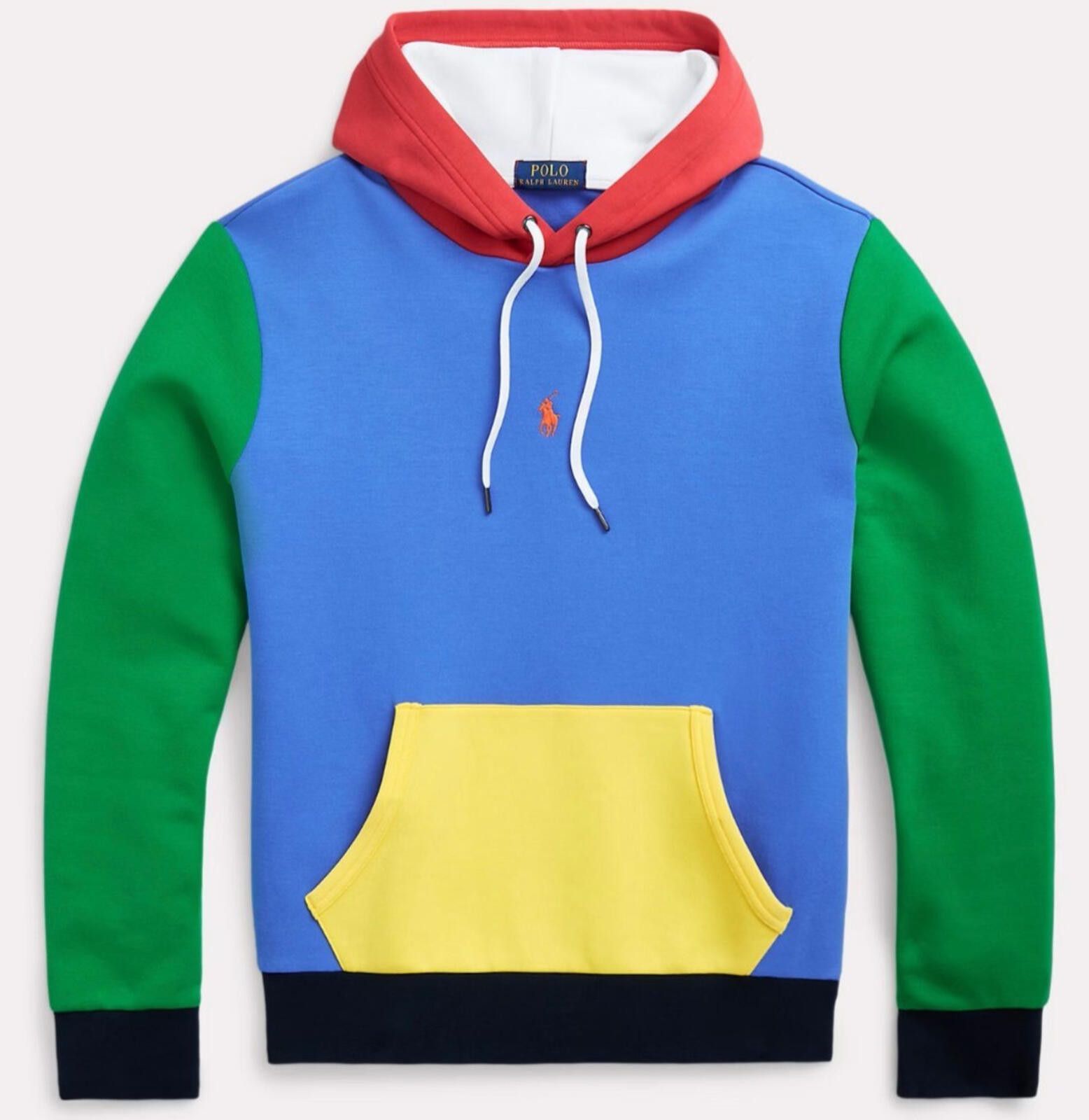 Polo Ralph Lauren POLO RALPH LAUREN Hooded Men's Color Block Hoodie L NWT Size US L / EU 52-54 / 3 - 1 Thumbnail