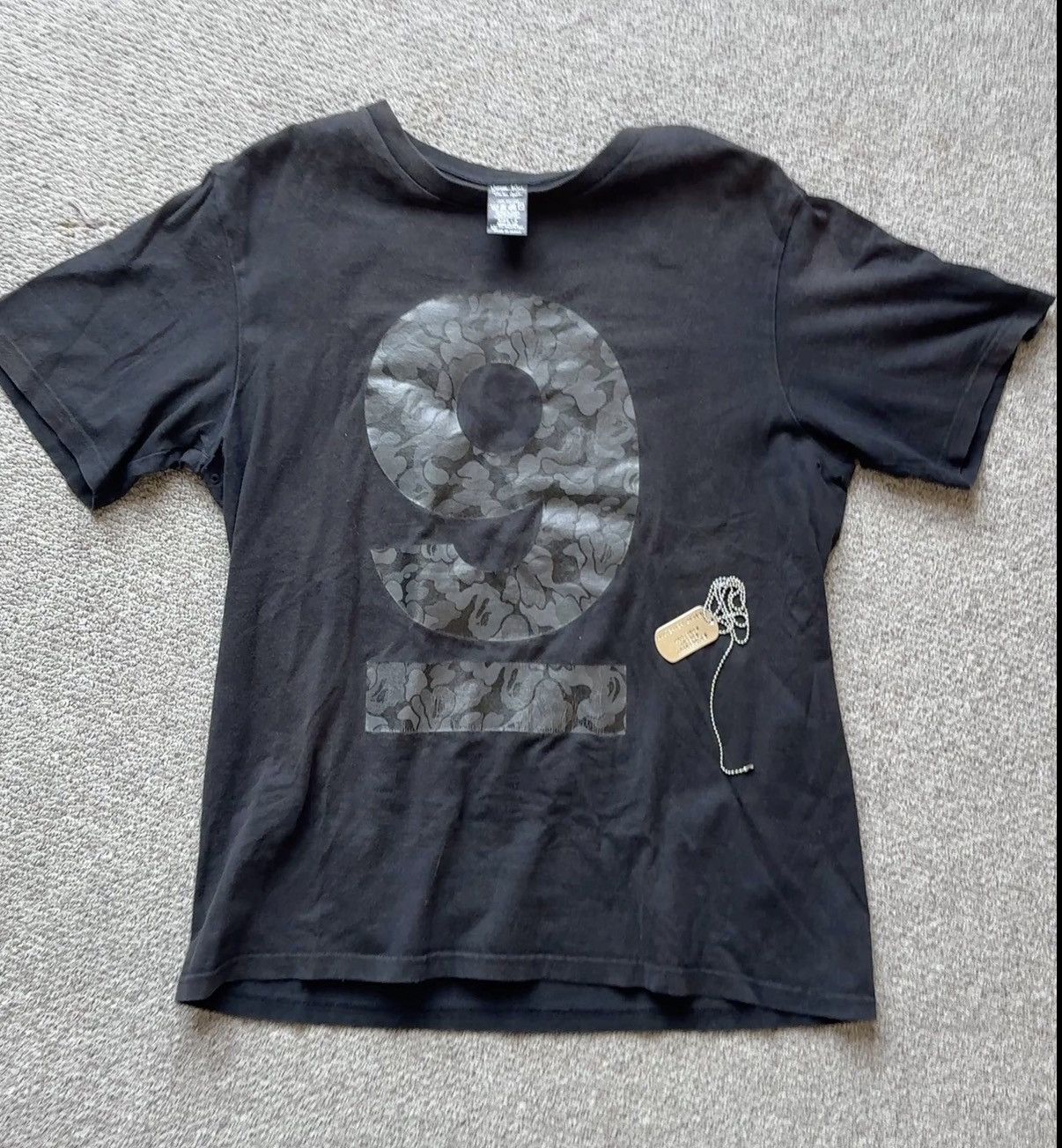 Number (N)ine Number Nine Musical Note 10 Anniversary T-Shirt
