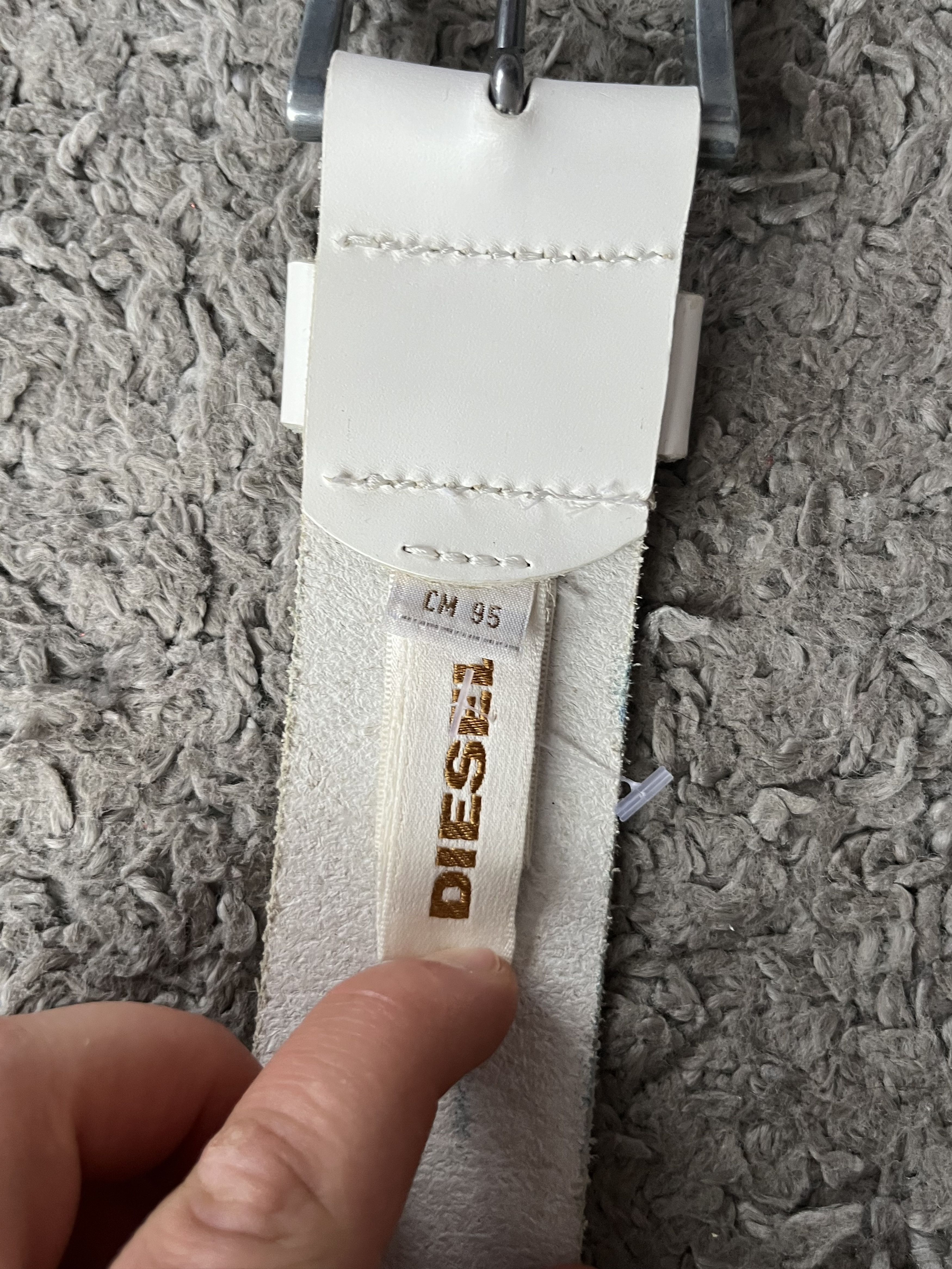 Diesel Vintage Leather Belt Diesel Streetwear MADE IN ITALY Size ONE SIZE - 7 Thumbnail