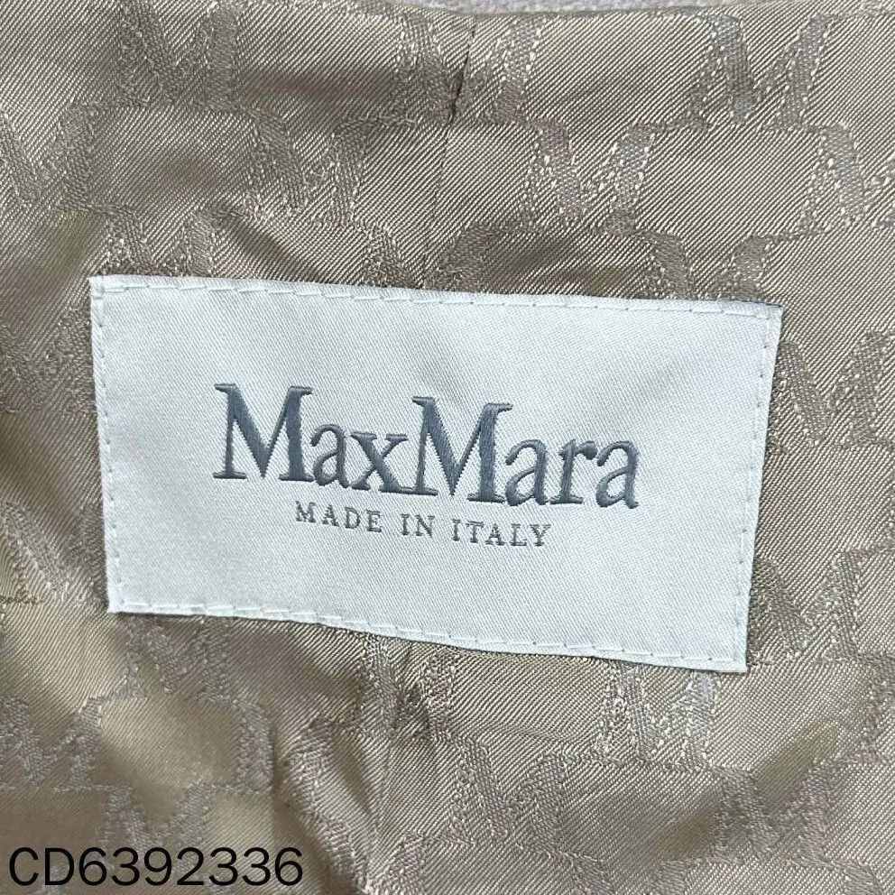 Max Mara MaxMara 101801 Sand Coat Women's 34 Size XS / US 0-2 / IT 36-38 - 4 Thumbnail