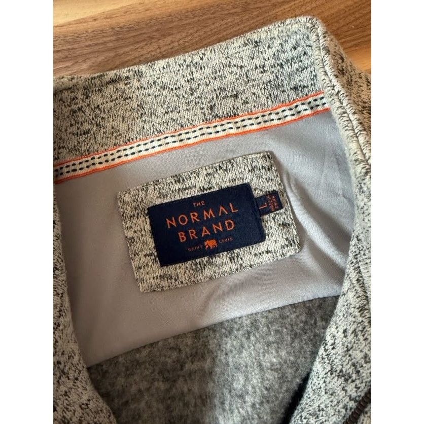 Other The Normal Brand Lincoln Fleece Vest Grey - Large Size US L / EU 52-54 / 3 - 5 Thumbnail