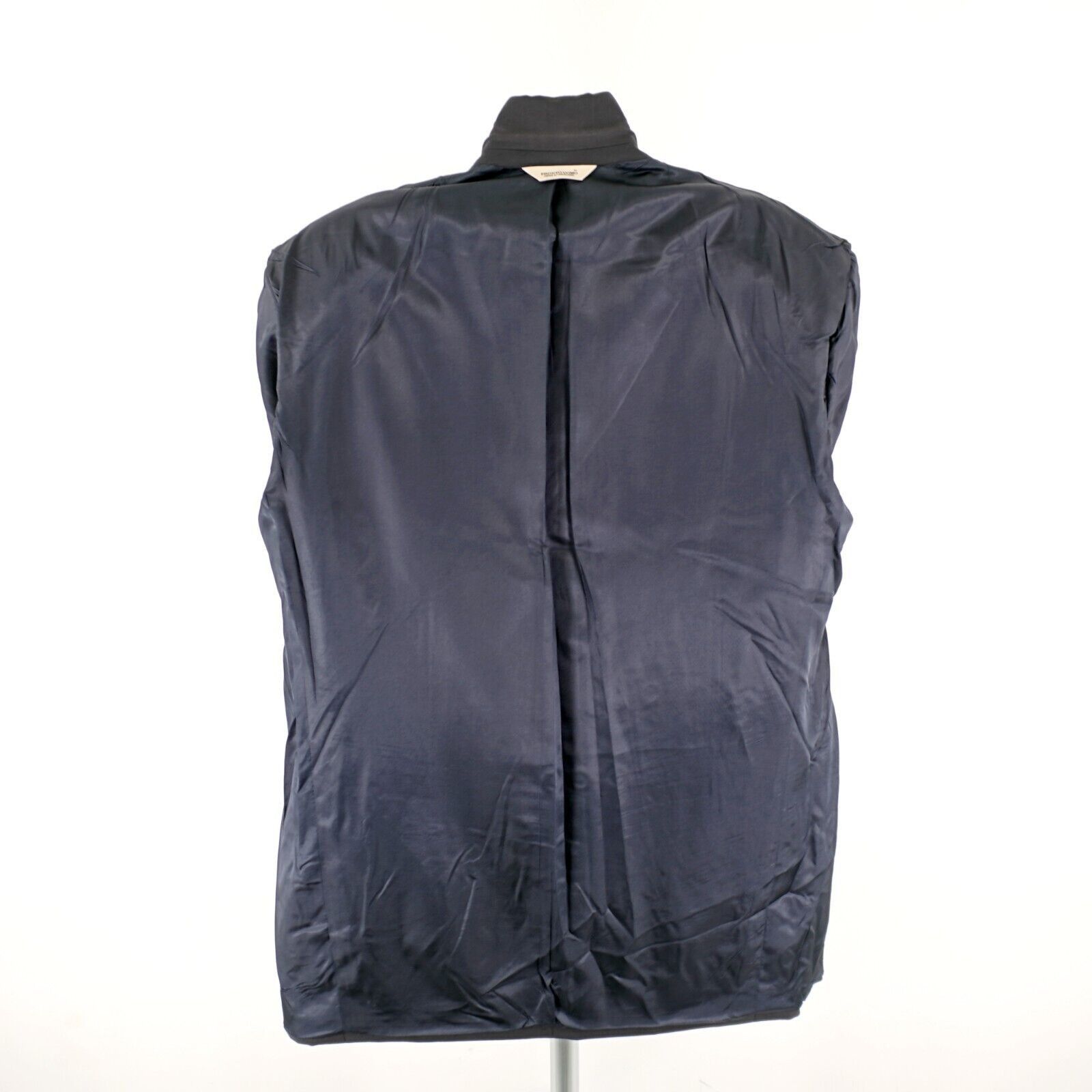Pronto Uomo Pronto Uomo Comfort Stretch Worsted Wool Black 2 Button Suit Size 48L - 15 Thumbnail