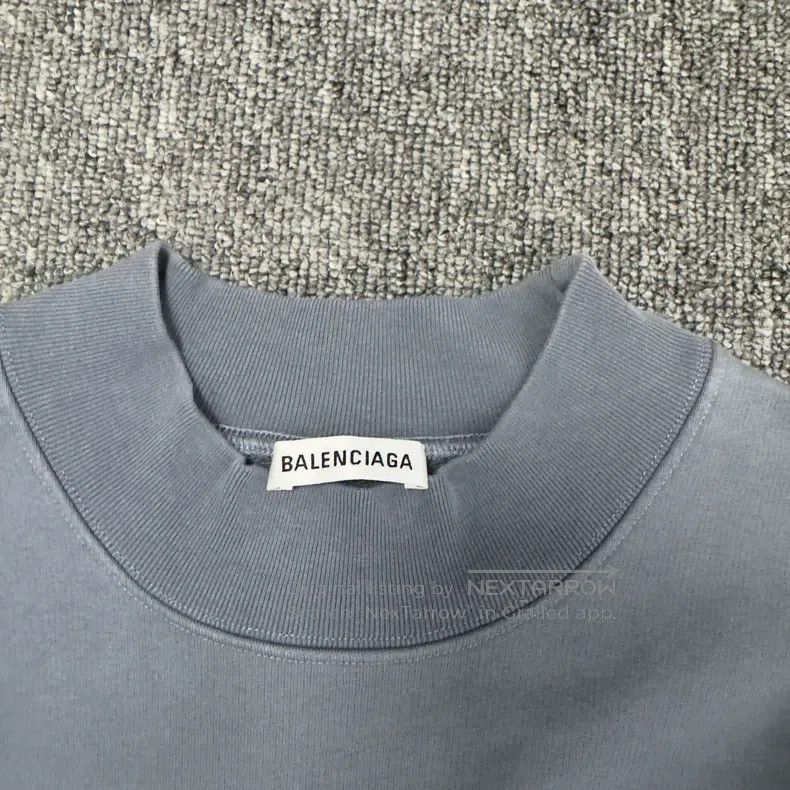 Balenciaga Balenciaga Haze Blue Portrait Hoodie Size US XS / EU 42 / 0 - 3 Thumbnail