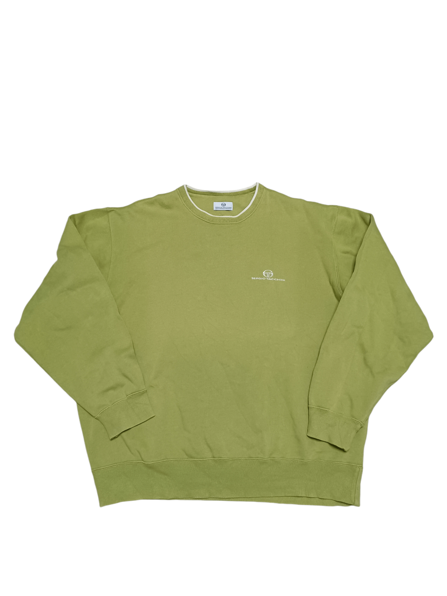 Sergio Tacchini SERGIO TACCHINI VINTAGE FIRE XXL 90S SWEATSHIRT Size US XXL / EU 58 / 5 - 1 Thumbnail