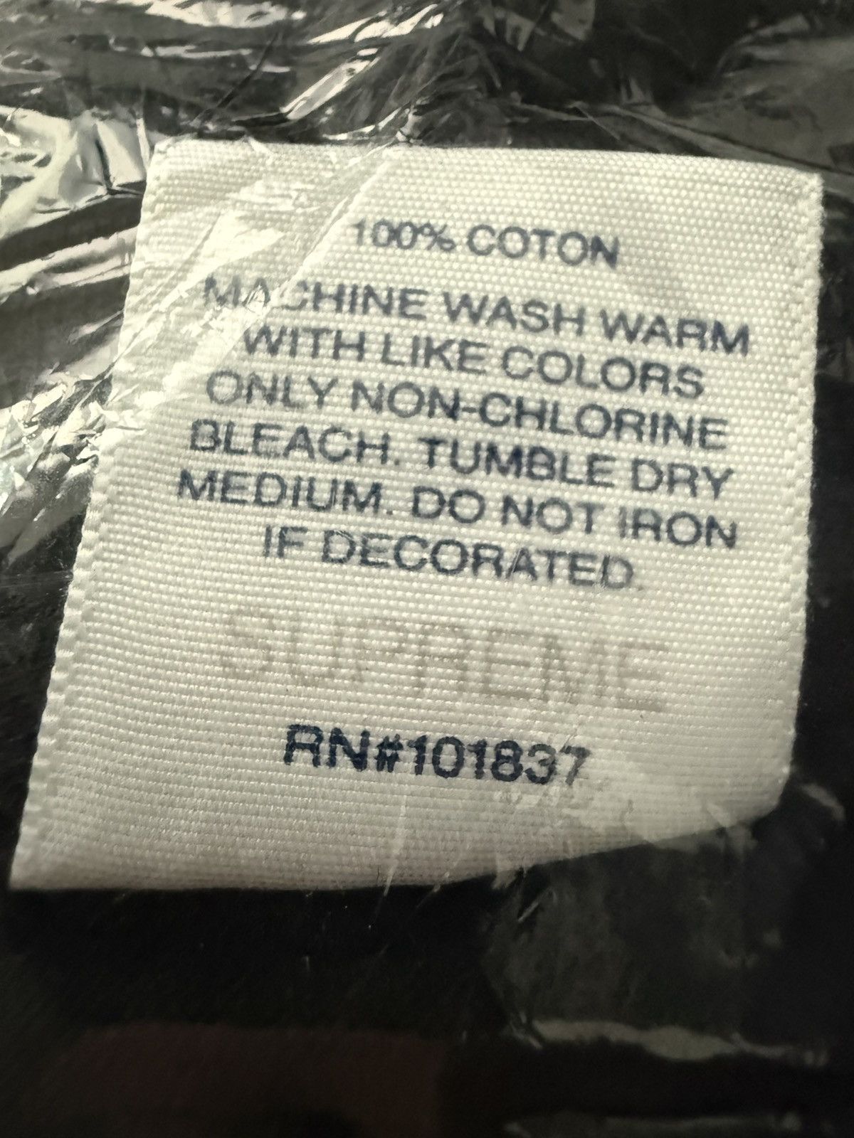 Supreme Supreme Motion Logo Tee Black SS20 Size US M / EU 48-50 / 2 - 5 Thumbnail