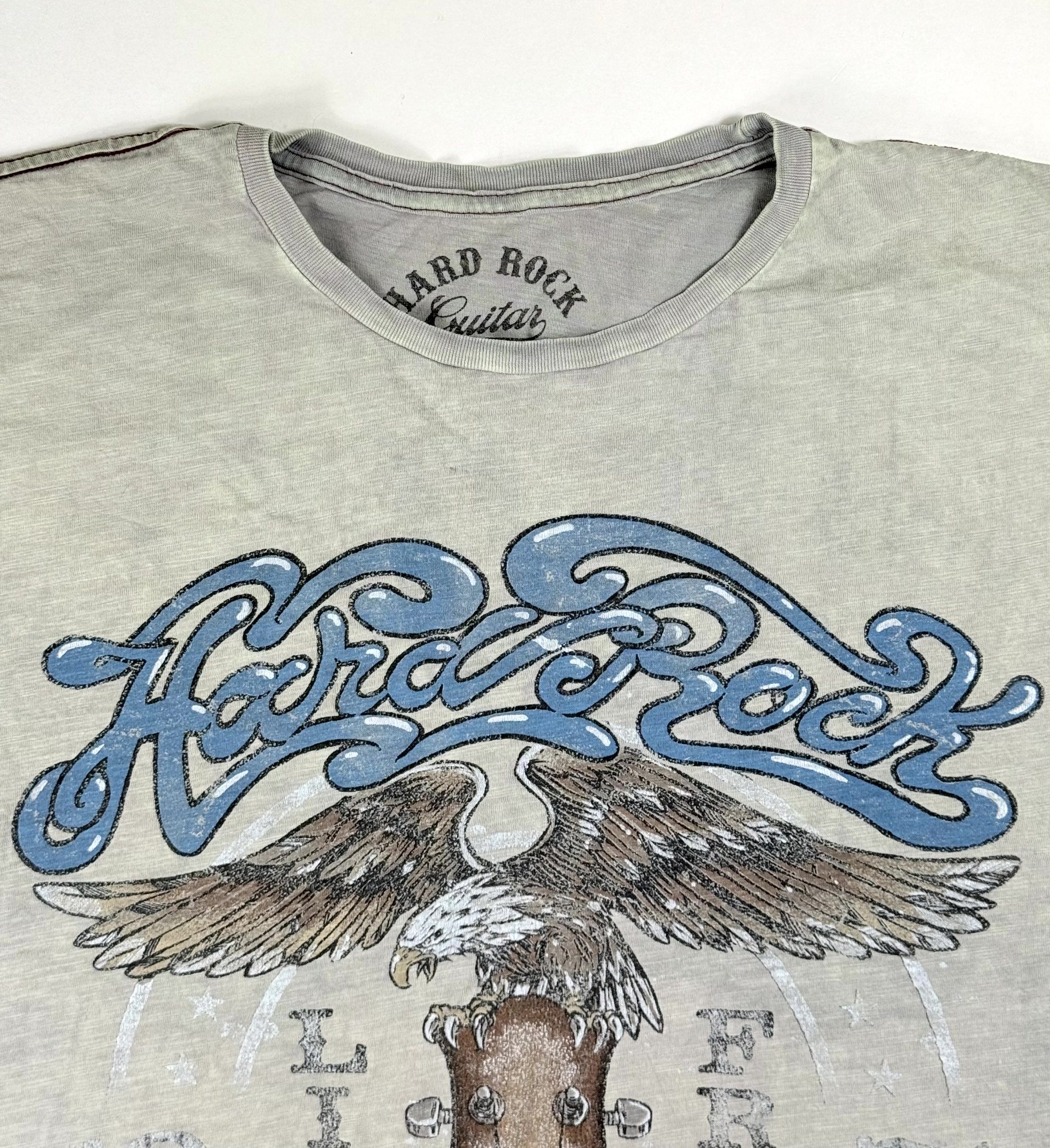 Hard Rock Cafe Hard Rock Cafe Guitar Company Vienna Graphic T-Shirt Size XL Size US XL / EU 56 / 4 - 3 Thumbnail