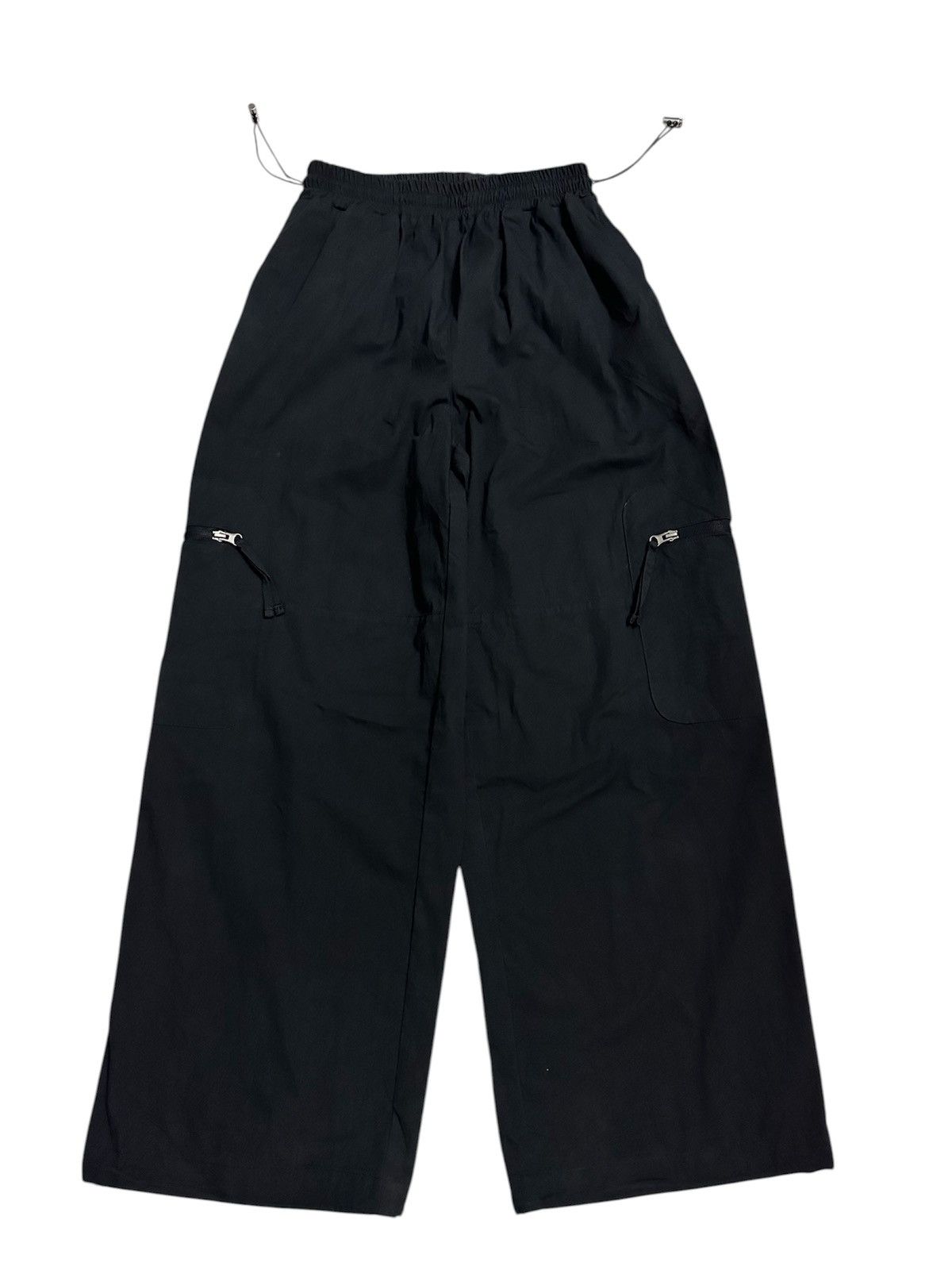 Rick Owens Super Baggy Oat Embroidered Parachute Pant Y2K GU Style Size US 33 - 2 Thumbnail