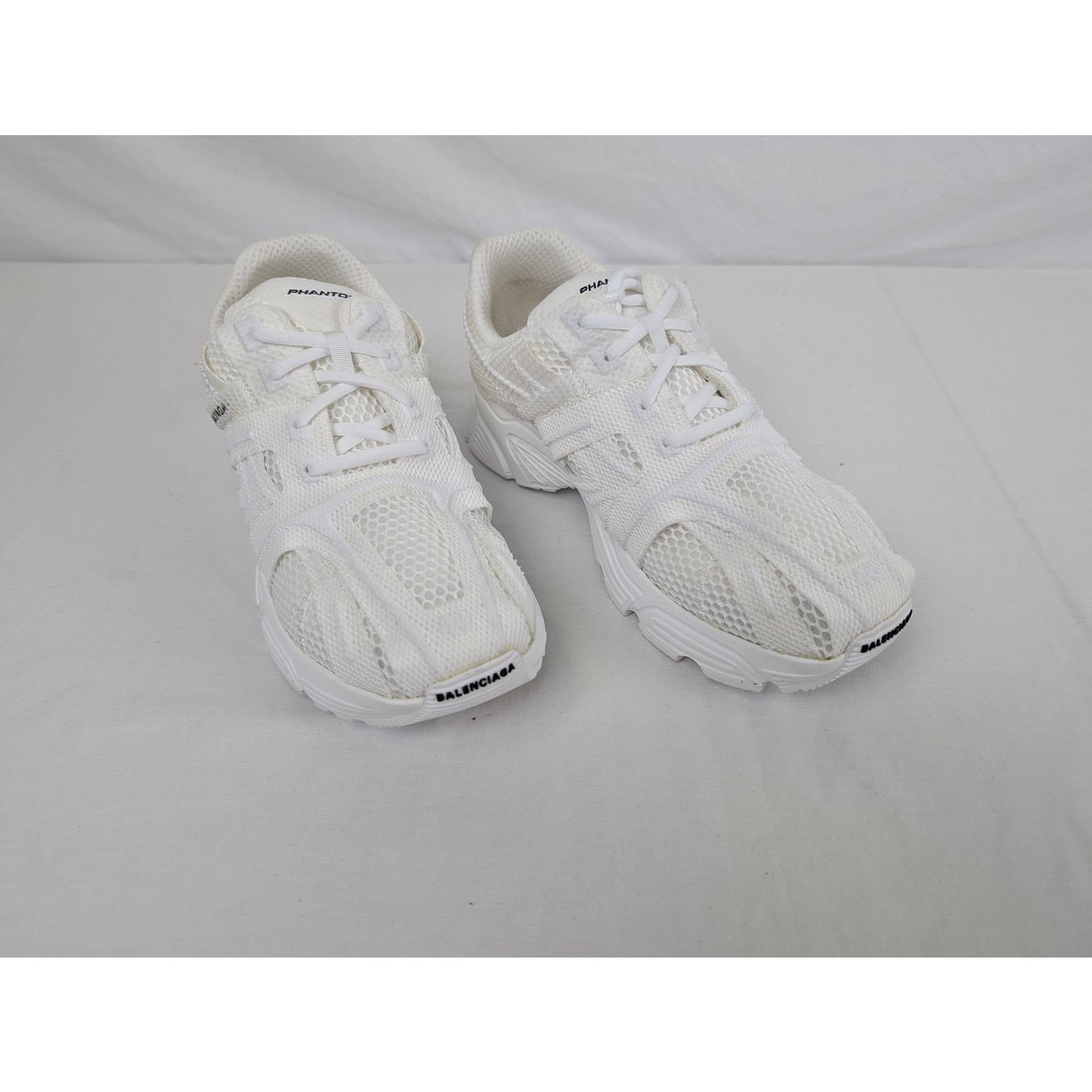 Balenciaga o1rshd1 Phantom Sneakers in White Size US 7 / EU 40 - 4 Thumbnail