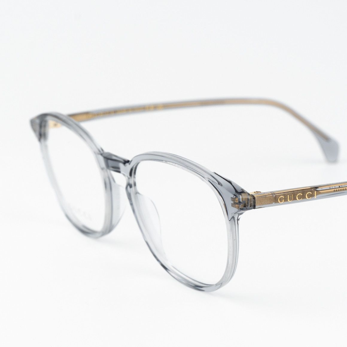 Gucci NEW Gucci GG0551O 013 Oval Unisex Eyeglasses Size ONE SIZE - 5 Thumbnail