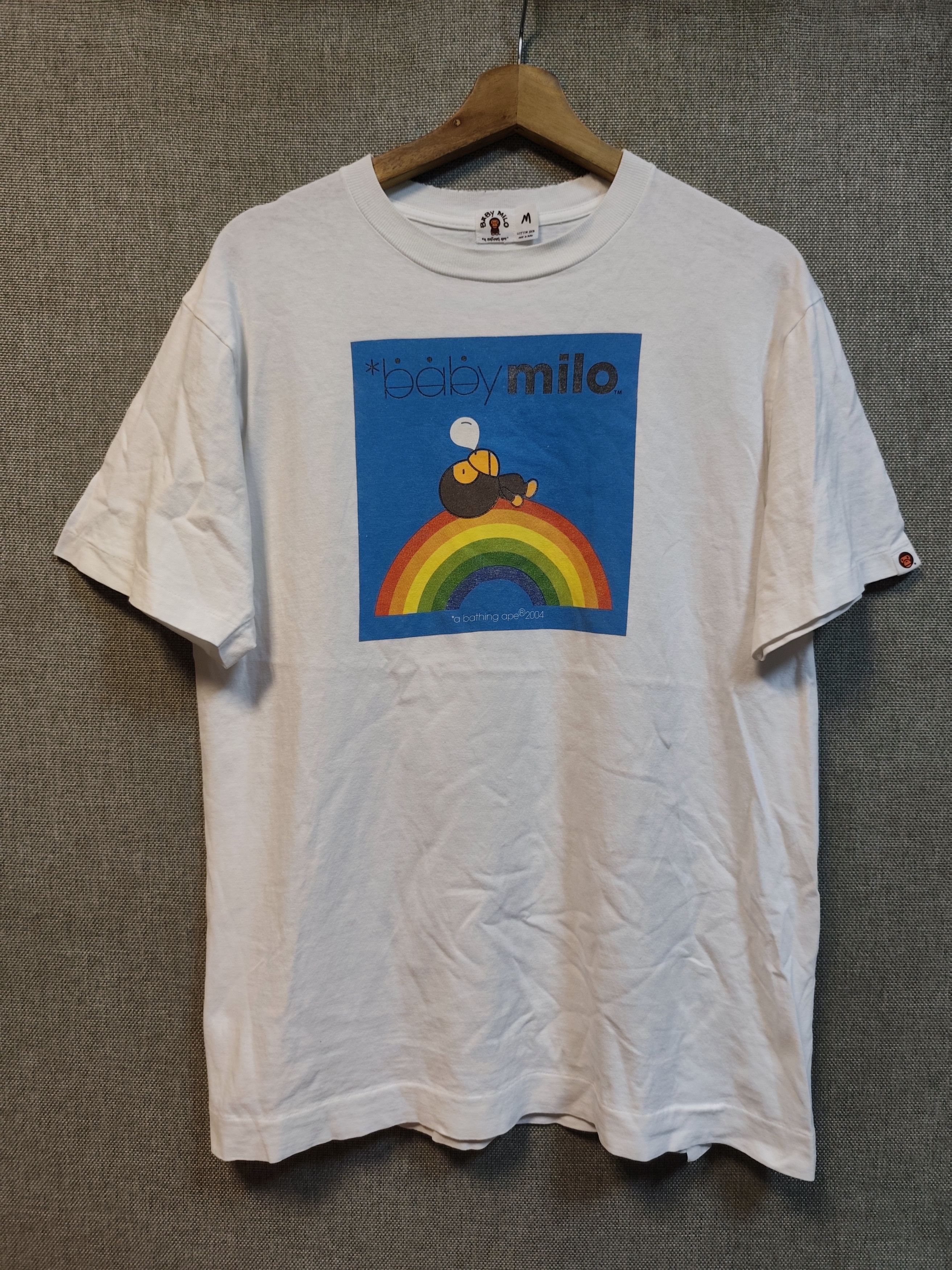 Bape Vintage 2004 Baby Milo By Bathing Ape Tee Size US M / EU 48-50 / 2 - 1 Thumbnail