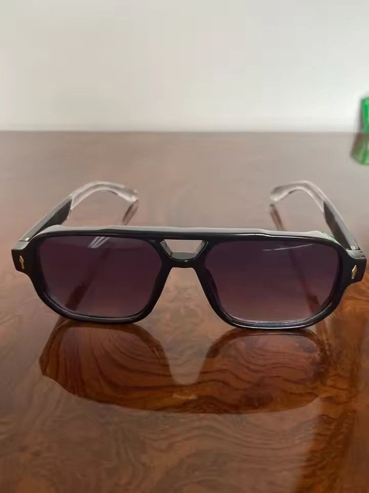 Electric Visual Double Bridges Square Sunglasses Size ONE SIZE - 3 Thumbnail
