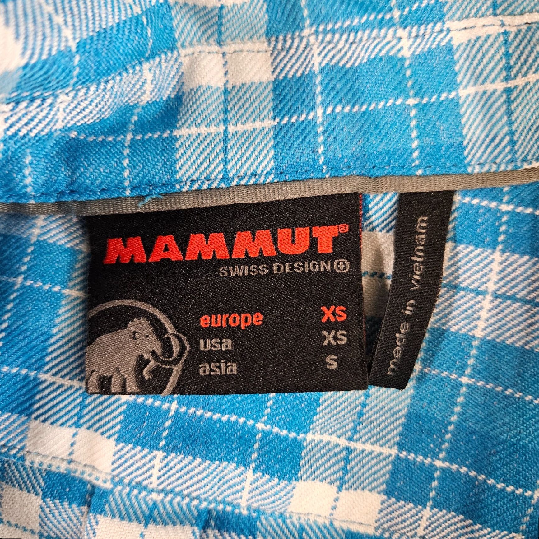 Mammut Mammut Womens Button Up Shirt XS Blue White Plaid Long Sleeve Shirt Womens XS Blue White Plaid Long Sleeve Size XS / US 0-2 / IT 36-38 - 6 Thumbnail
