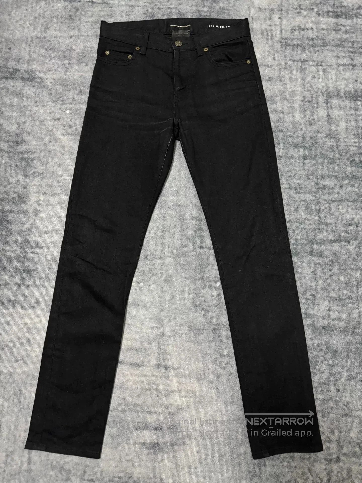 Saint Laurent Paris Saint Laurent Black Skinny Jeans SLP16SS. Size US 27 - 1 Thumbnail