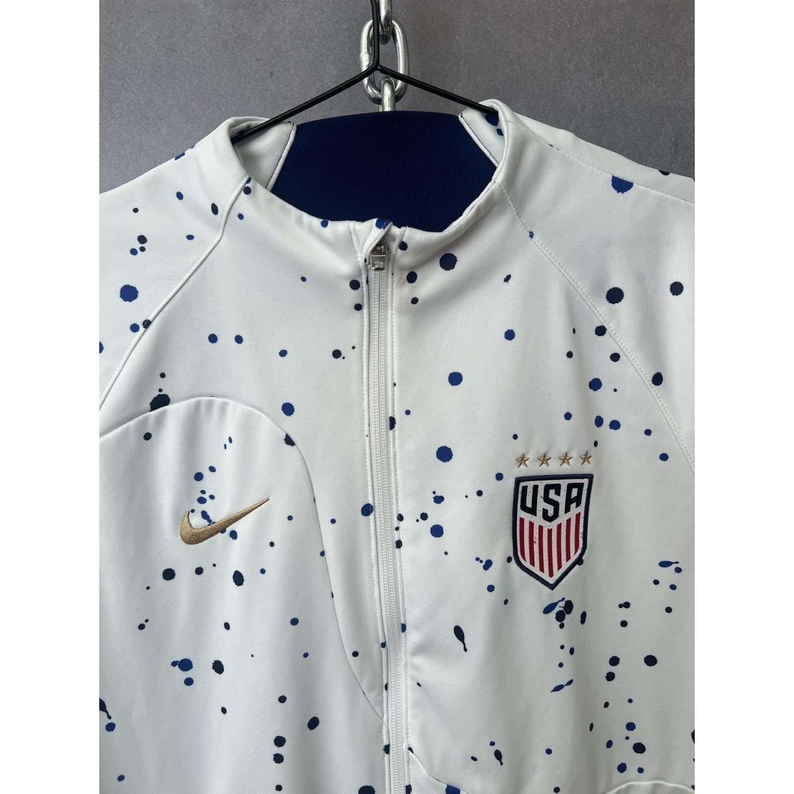 Nike Nike USA Women’s Full Zip Jacket Soccer Football Size M Size M / US 6-8 / IT 42-44 - 3 Thumbnail