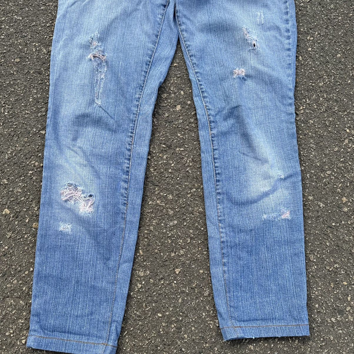Dolce & Gabbana vintage 90s dolce gabanna distressed jeans y2k rap Size 28" / US 6 / IT 42 - 5 Thumbnail