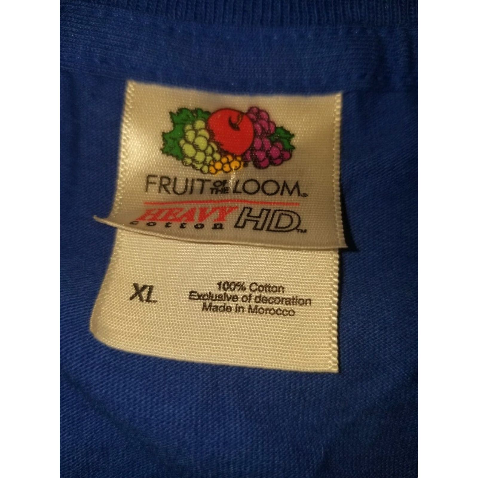 Fruit Of The Loom Corona Extra Logo T-Shirt Blue Adult XL Beer Graphic Tee Mens Size US XL / EU 56 / 4 - 2 Thumbnail