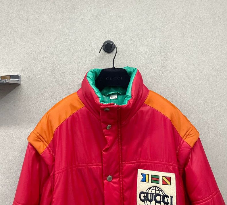 Gucci Gucci Red detachable cotton jacket 2502-Nextarrow Size US S / EU 44-46 / 1 - 4 Thumbnail